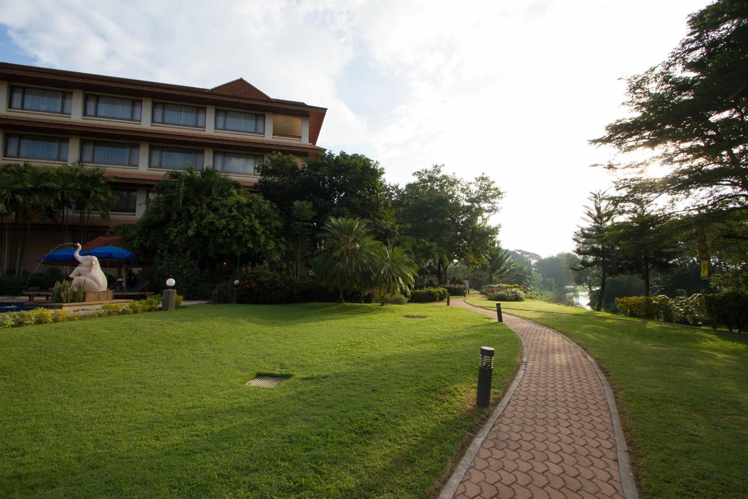 Property building in The Imperial River House Resort, Chiang Rai