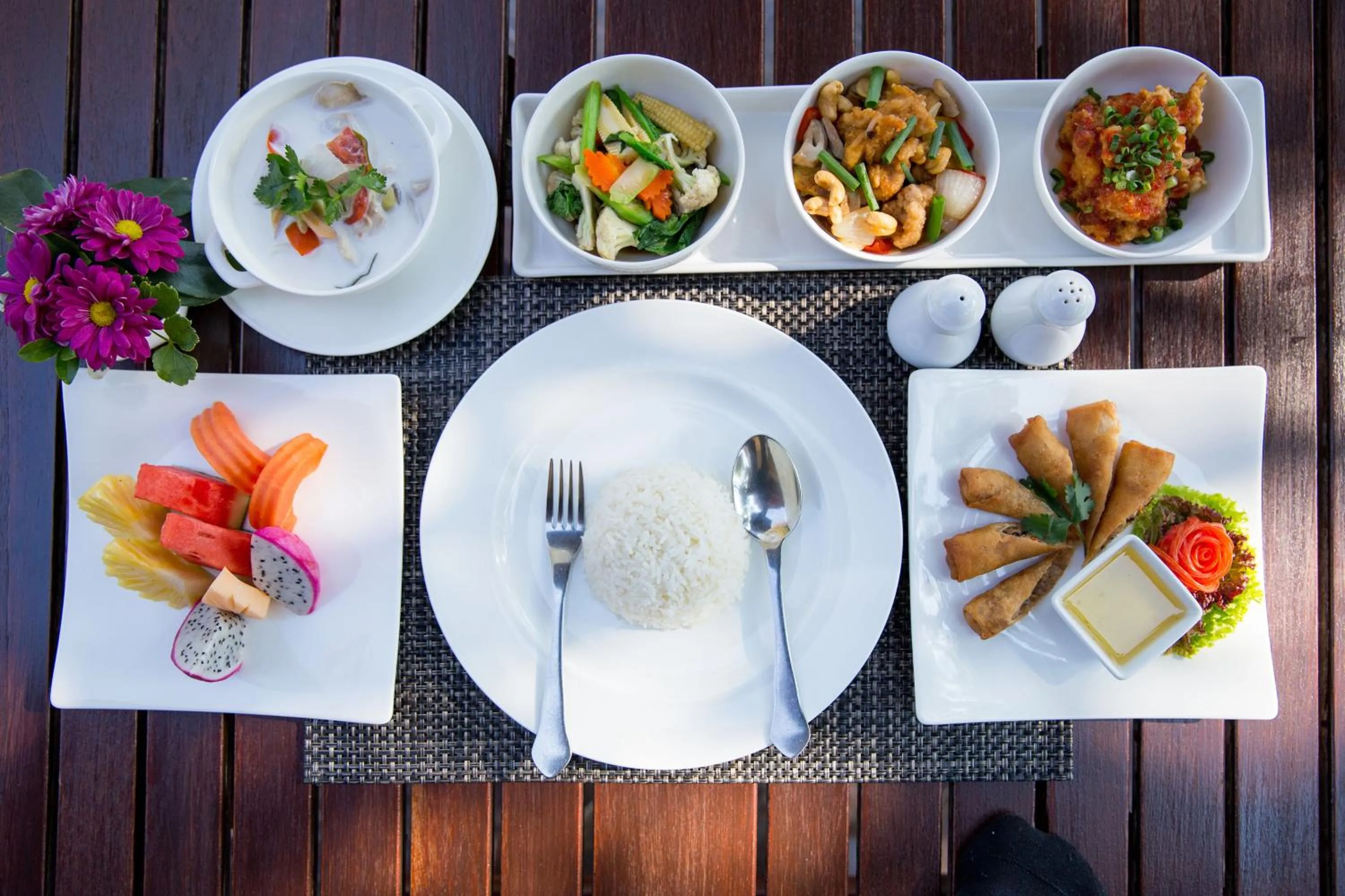Food and drinks in The Imperial River House Resort, Chiang Rai