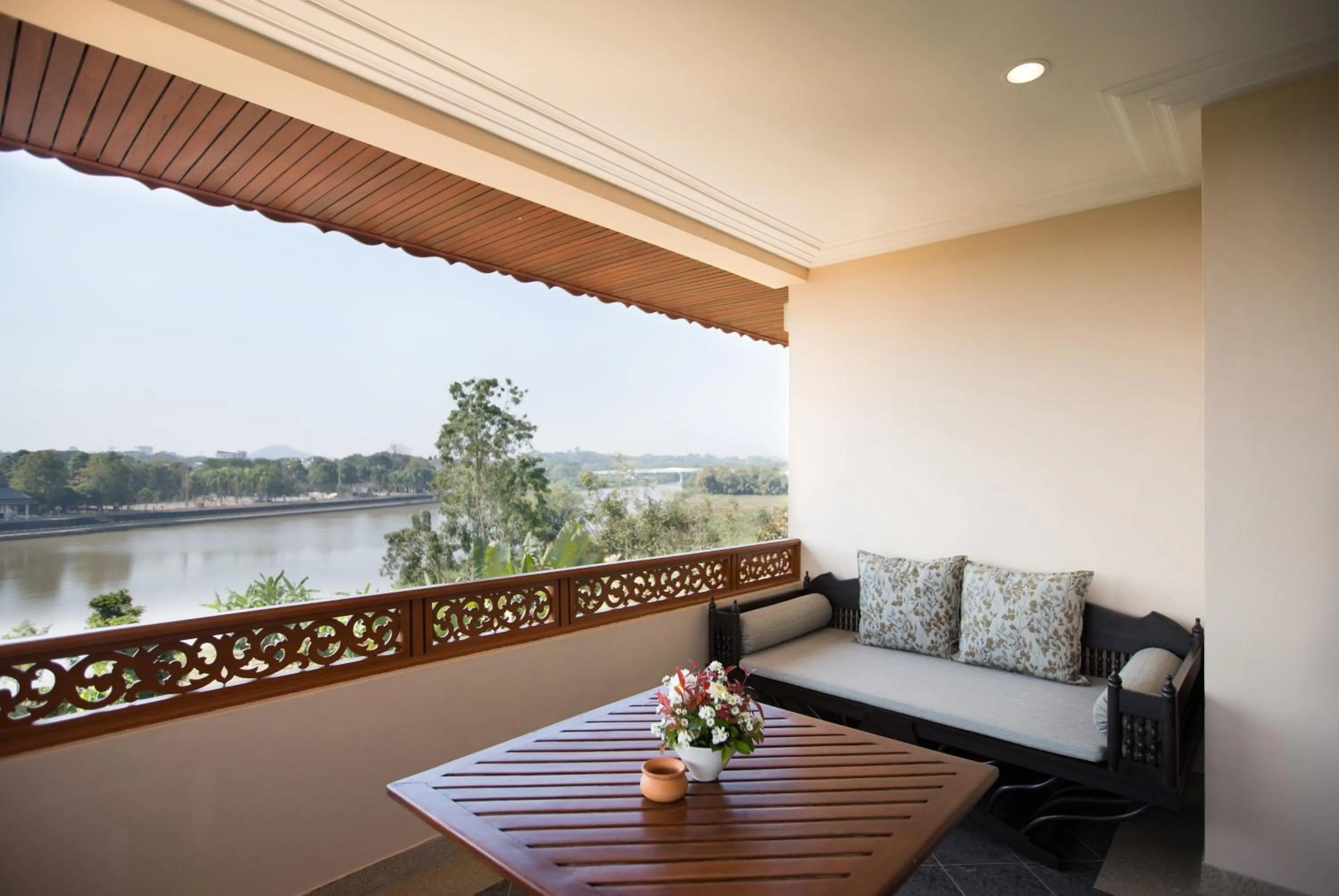 Balcony/Terrace in The Imperial River House Resort, Chiang Rai
