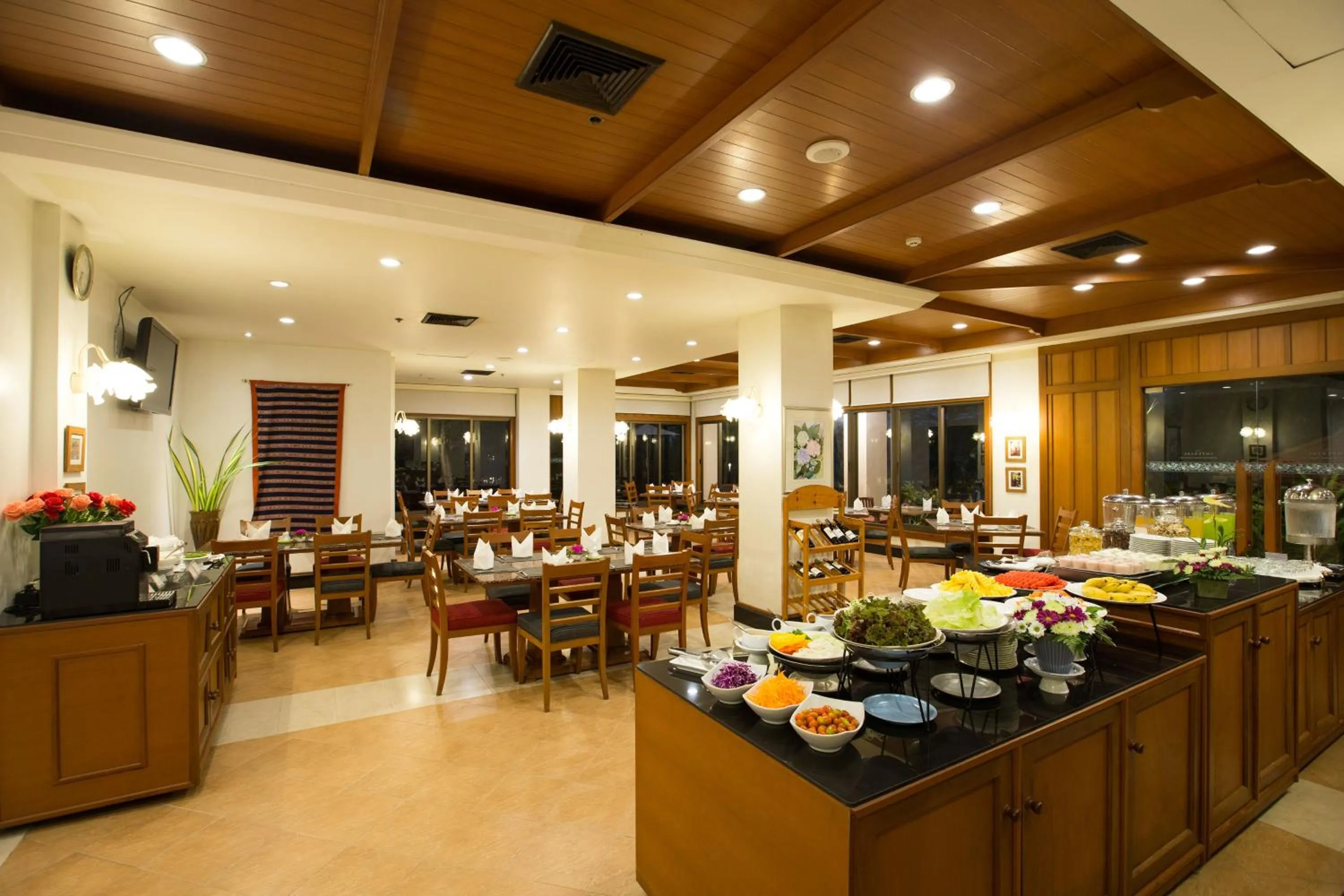Restaurant/places to eat in The Imperial River House Resort, Chiang Rai