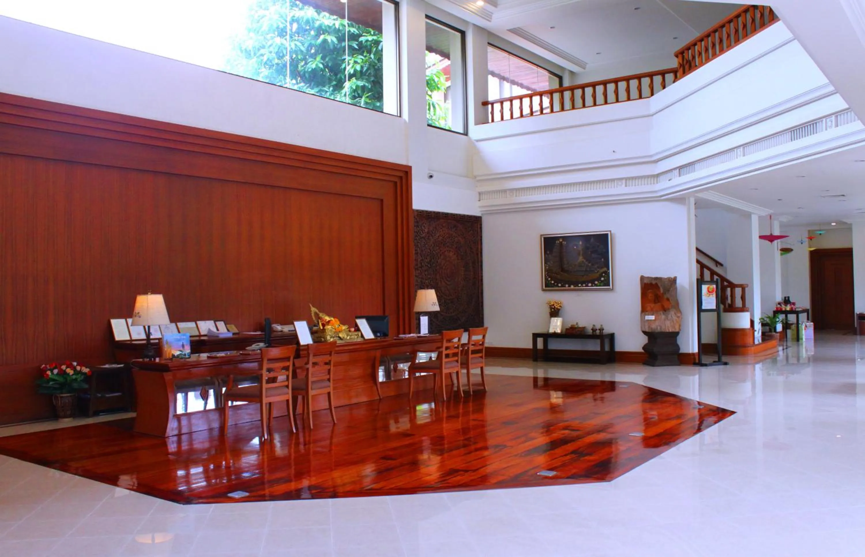 Lobby or reception in The Imperial River House Resort, Chiang Rai