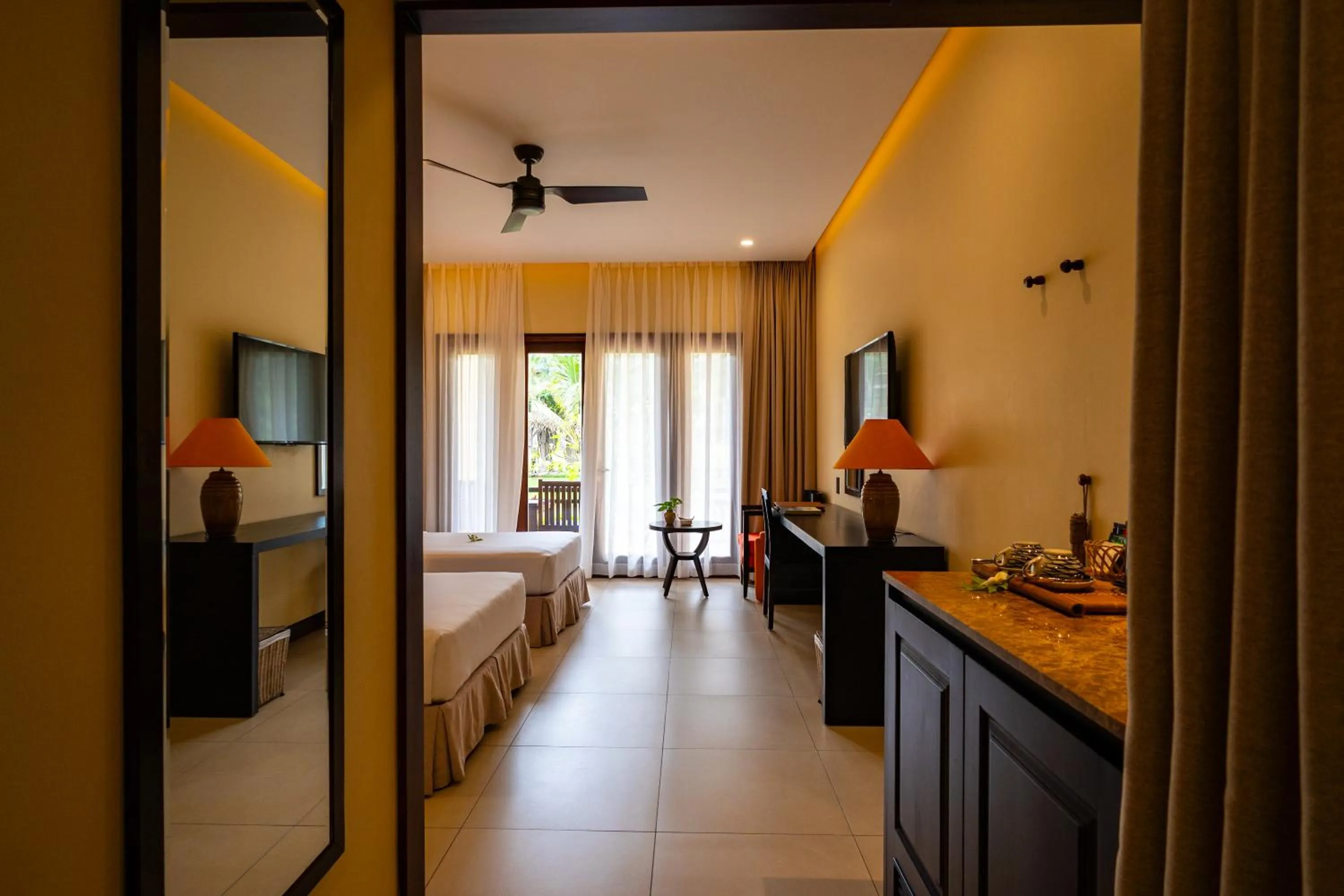 Bedroom, Bed in Pandanus Resort