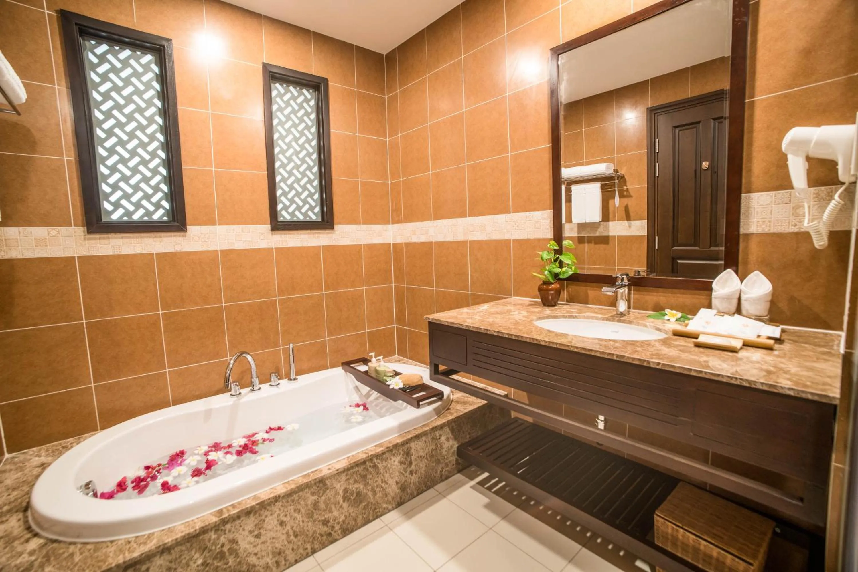 Toilet in Pandanus Resort