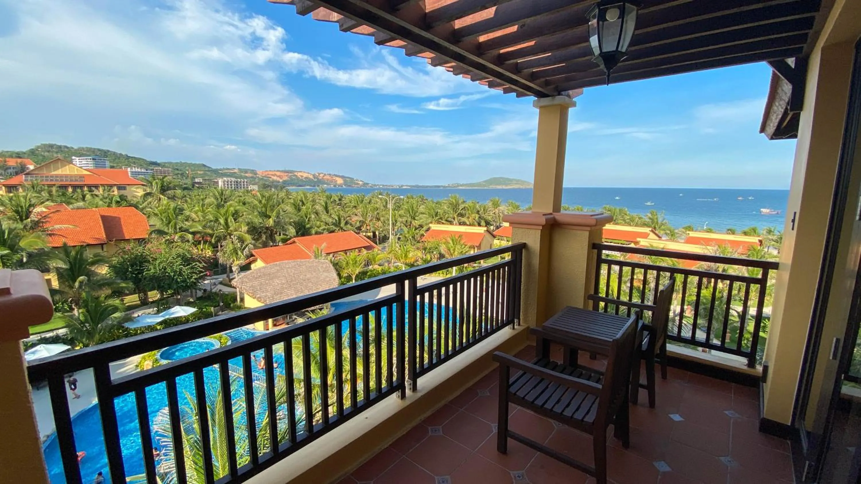 Balcony/Terrace in Pandanus Resort