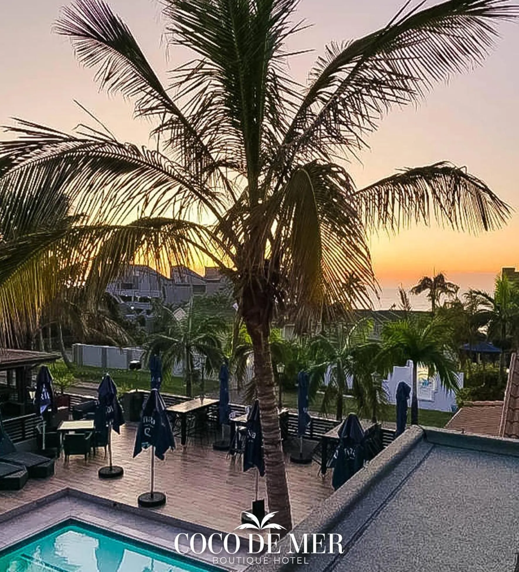 Balcony/Terrace in Coco De Mer Boutique Hotel