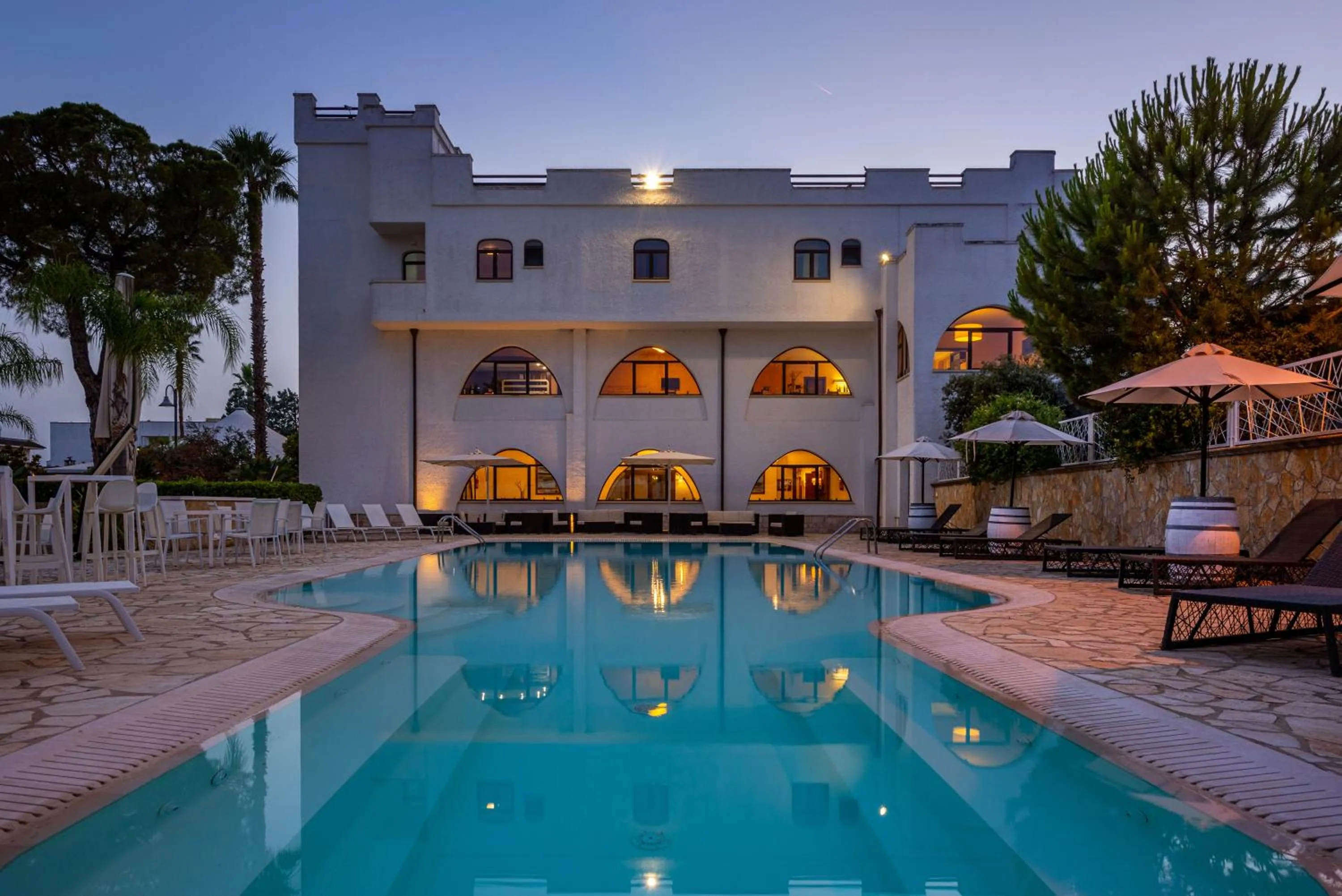 Property building in Leone de Castris Wine Hotel