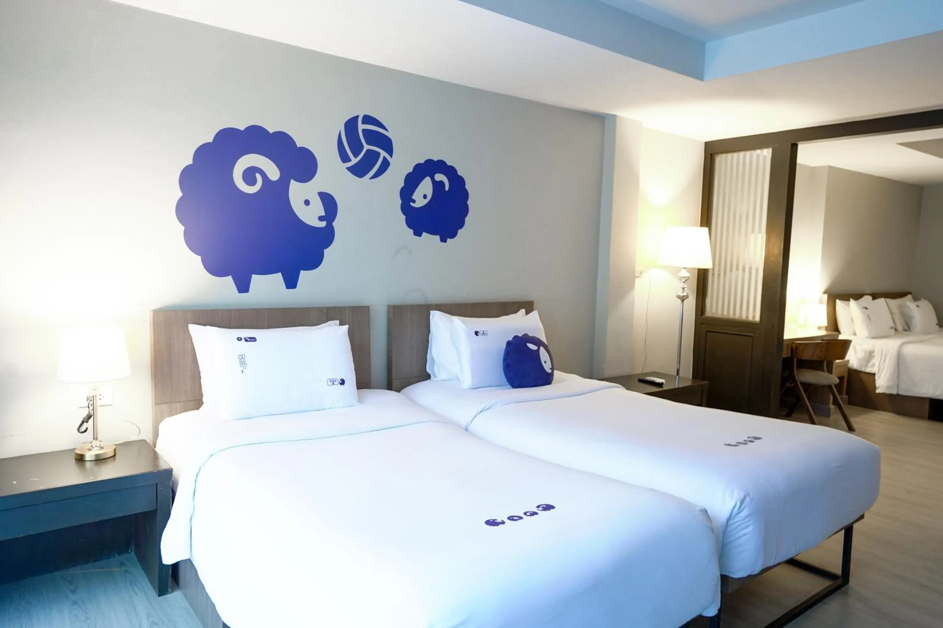 Bed in Kokotel Phuket Patong