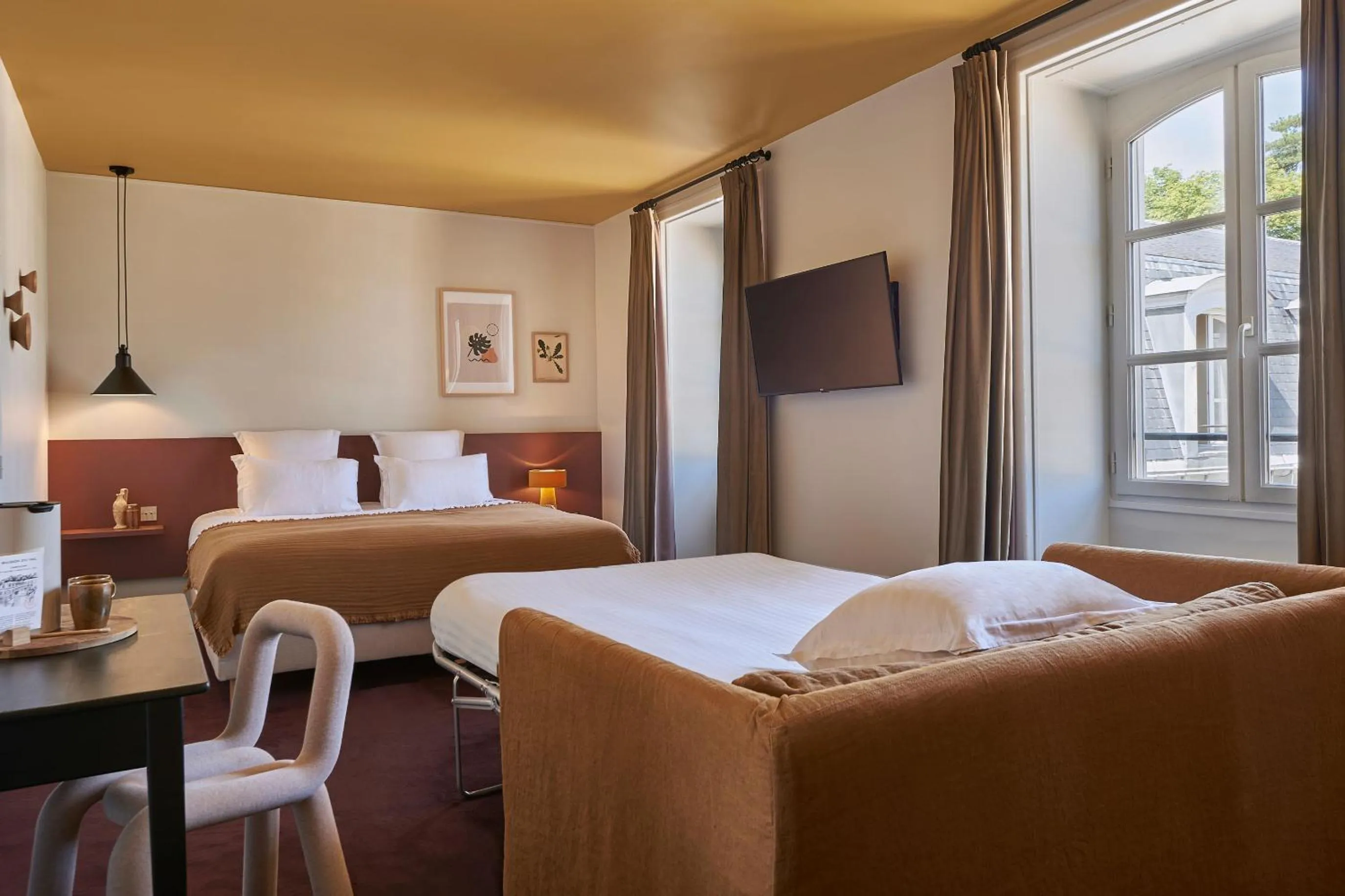 Bed in Maison du Val - Les Maisons de Campagne