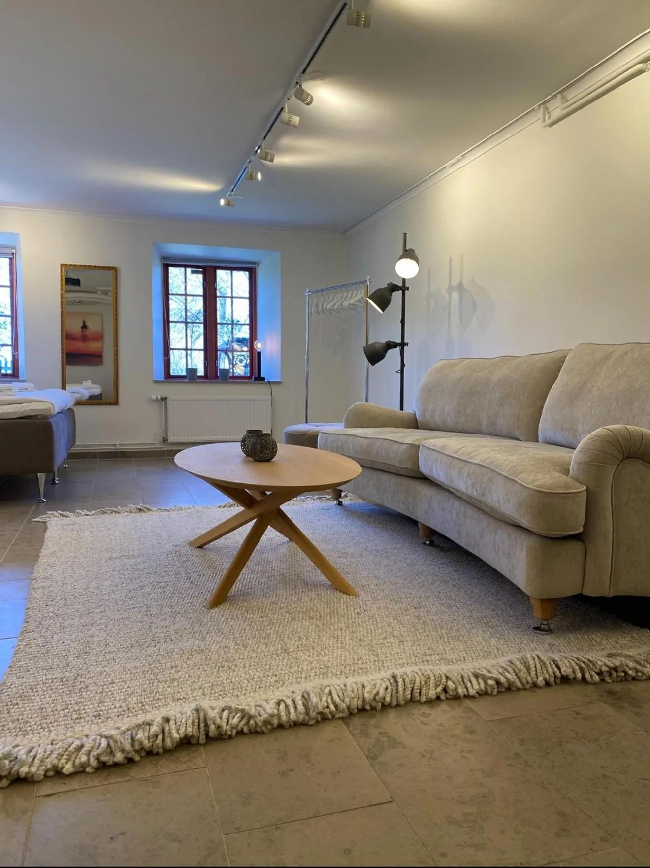 Living room in Hotell Breda Blick