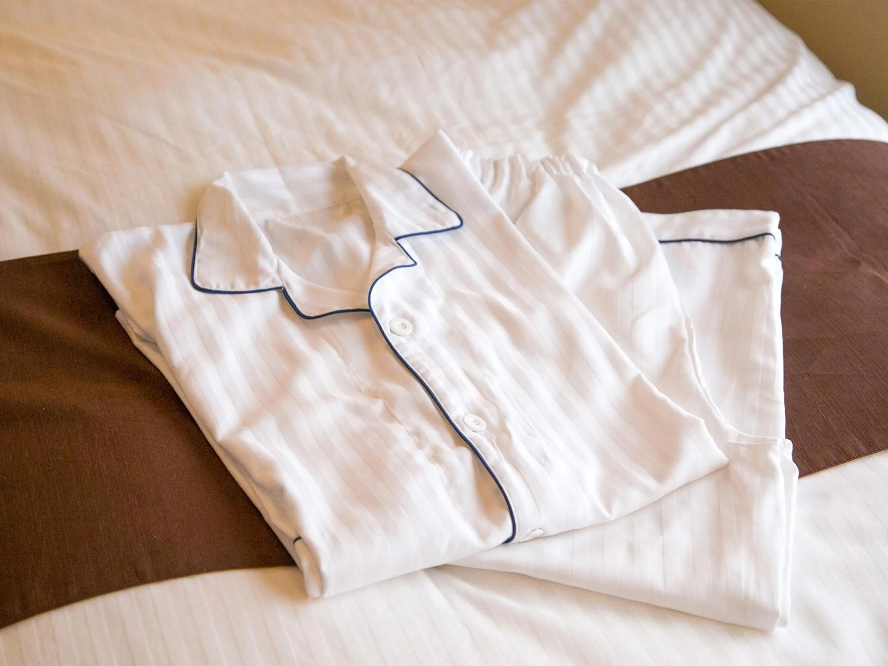 Bed in Nijo Yurakuan