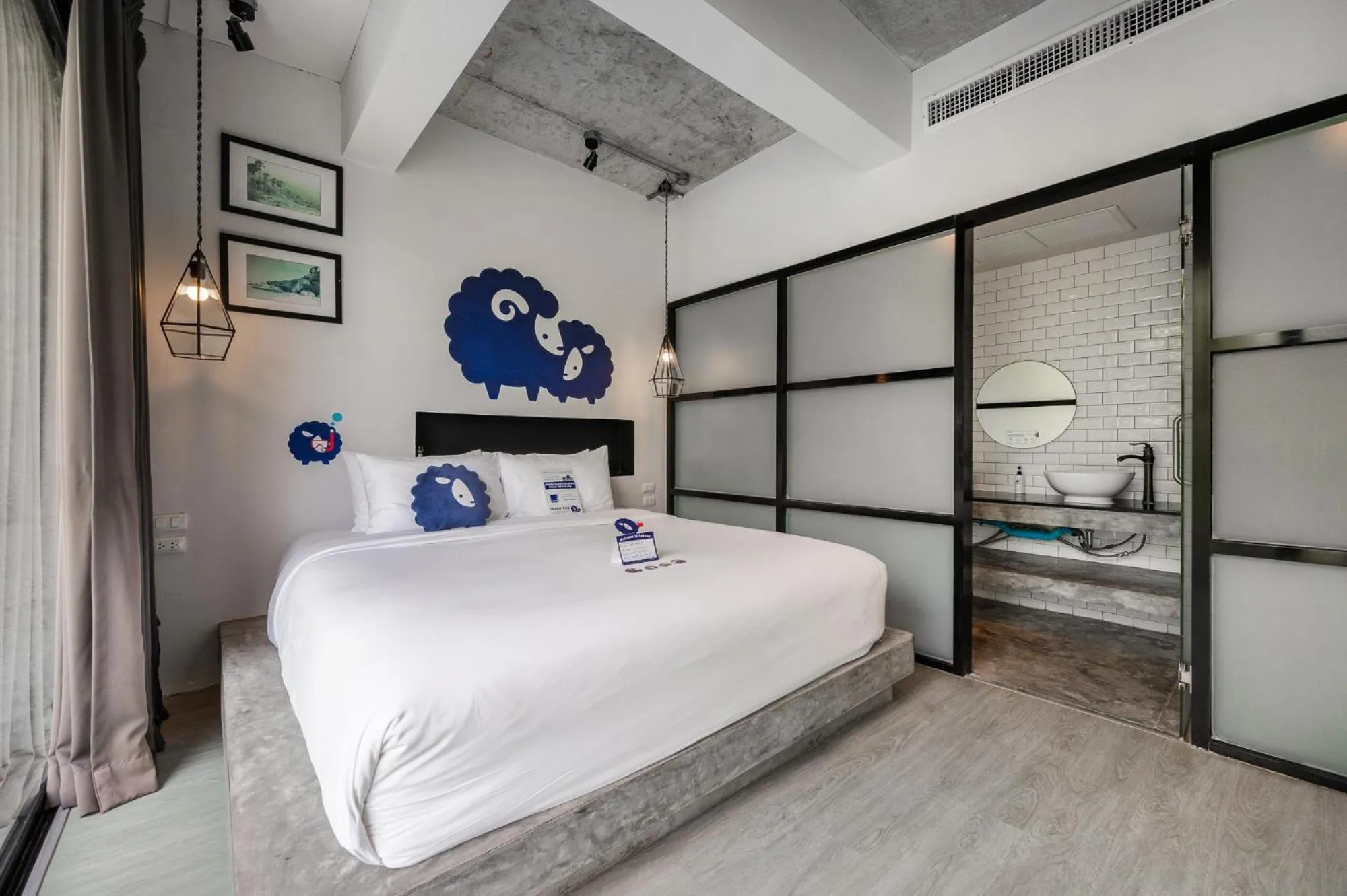 Bathroom, Bed in Kokotel Khao Lak Lighthouse