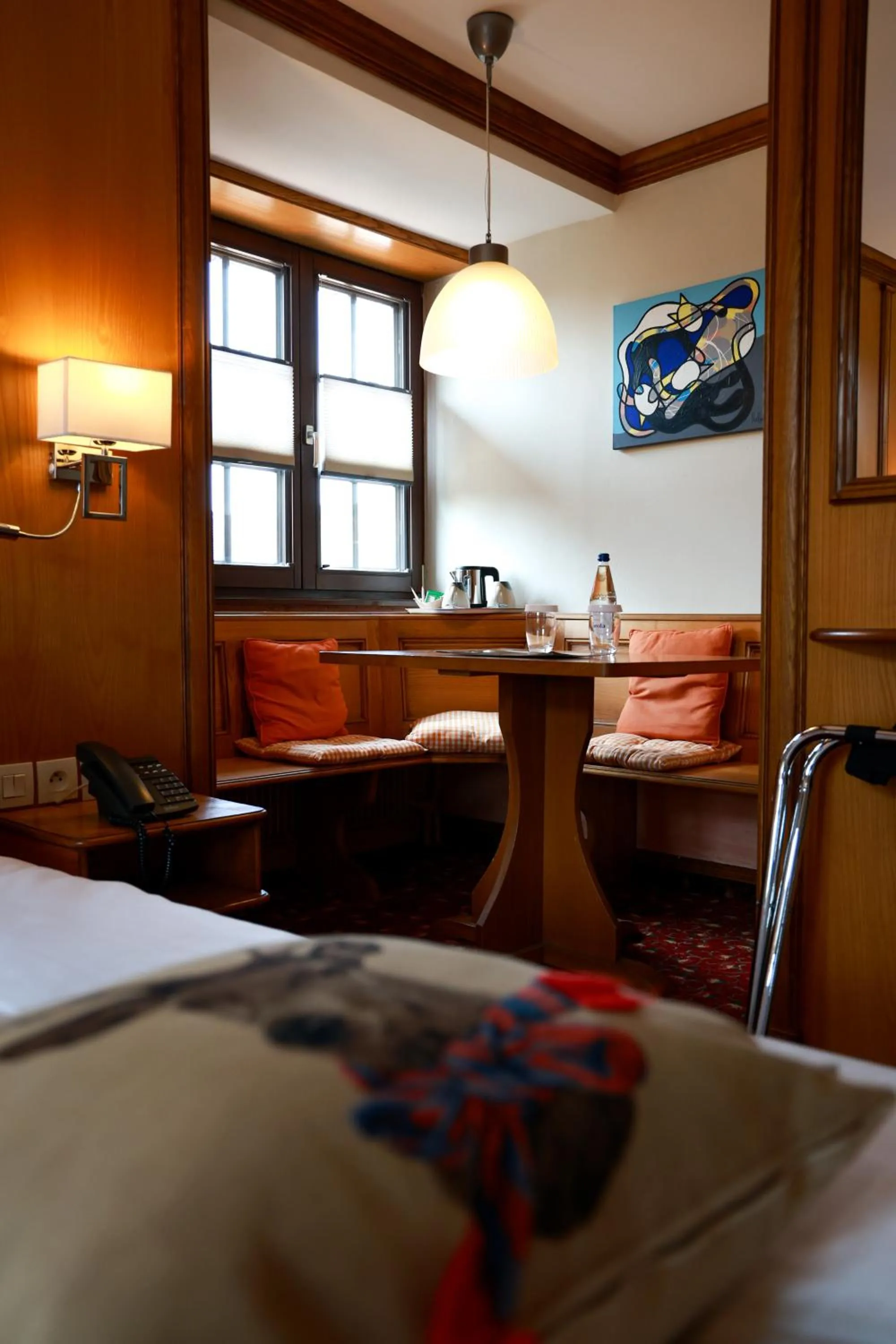 Bedroom in Hotel - Restaurant Le Cerf & Spa