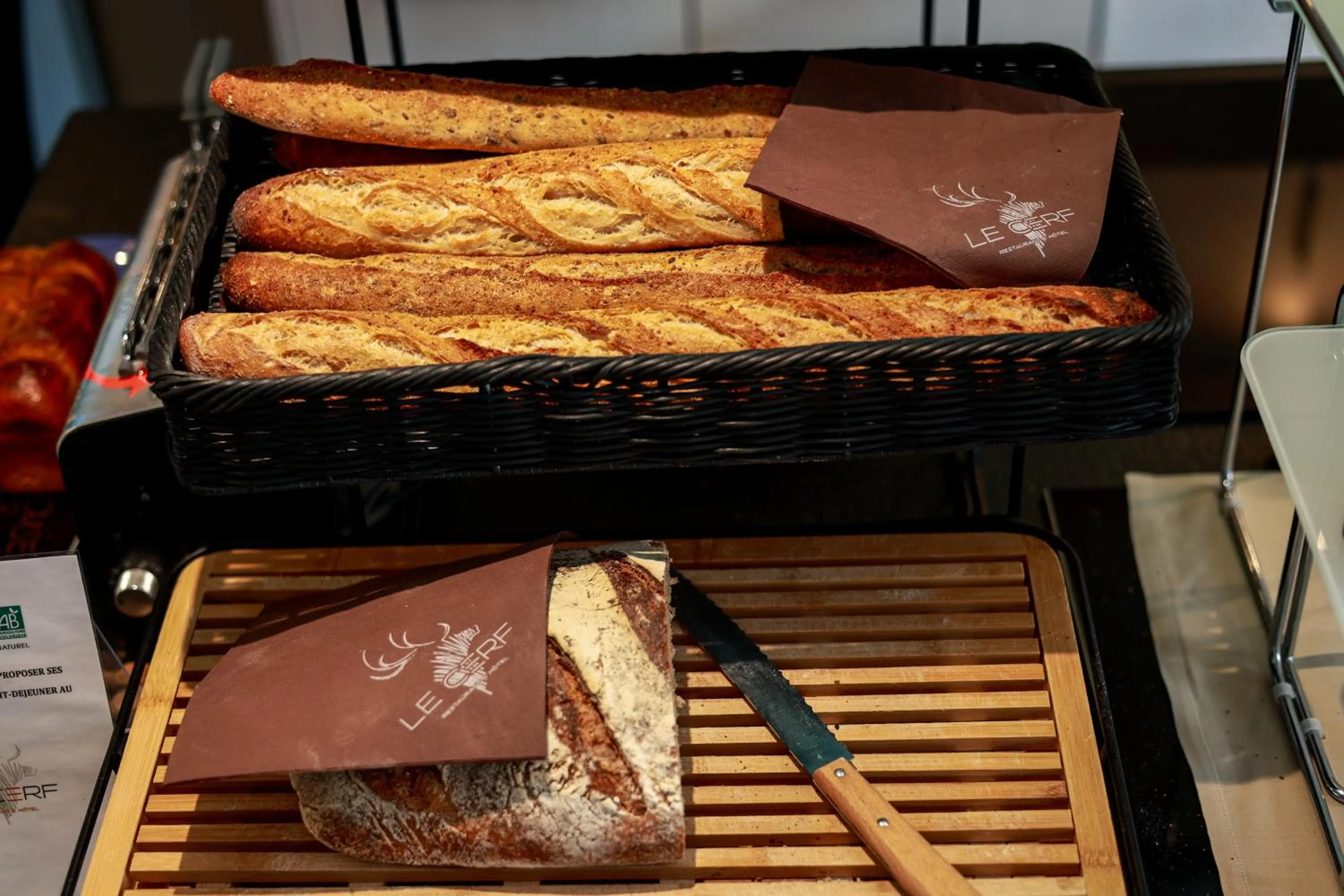 Breakfast in Hotel - Restaurant Le Cerf & Spa