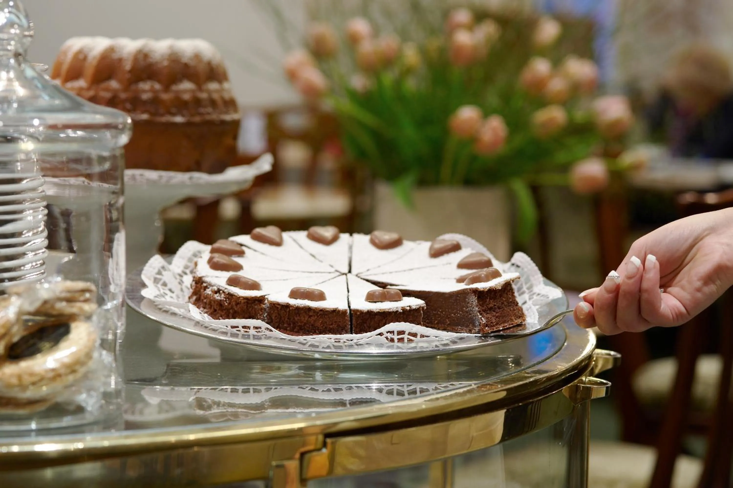 Food close-up in Hotel Mozart