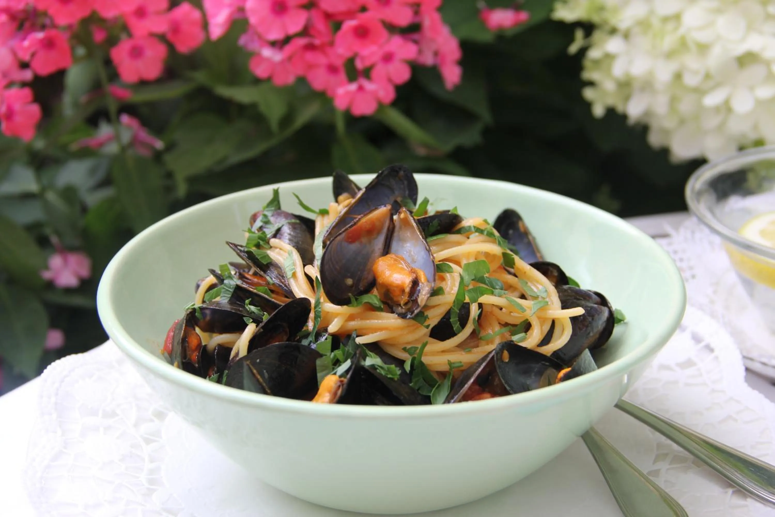 Food close-up in Hotel Mozart