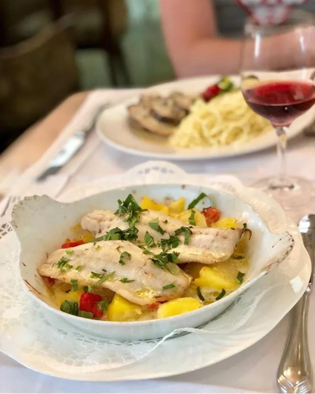 Food close-up in Hotel Mozart