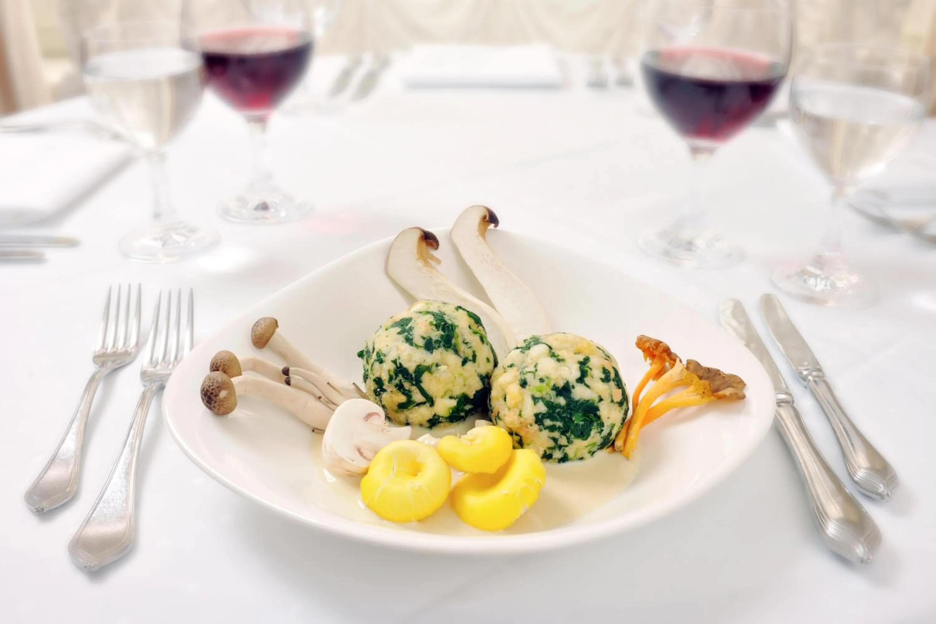 Food close-up in Hotel Mozart