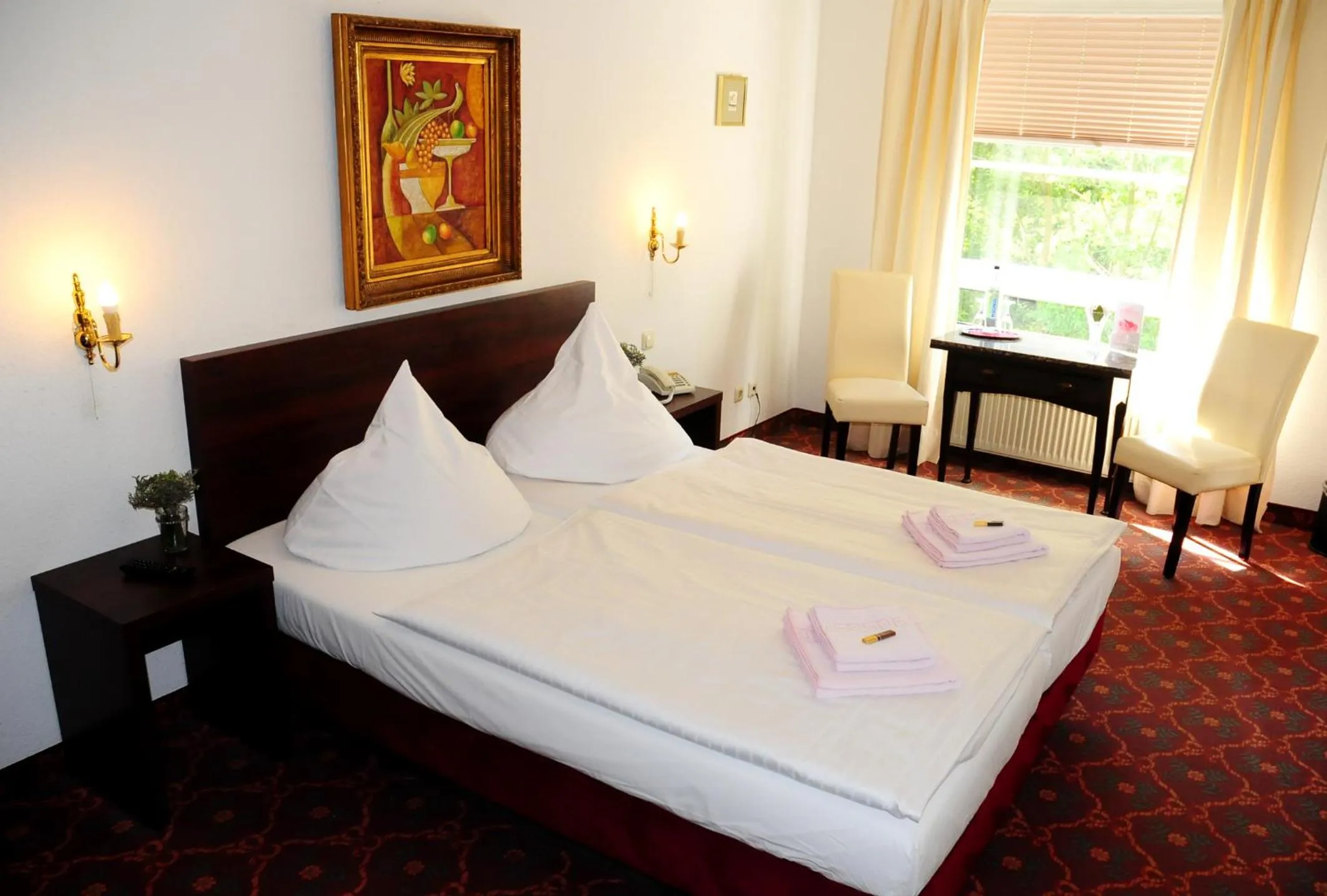 Day, Bed in Hotel Blankenese