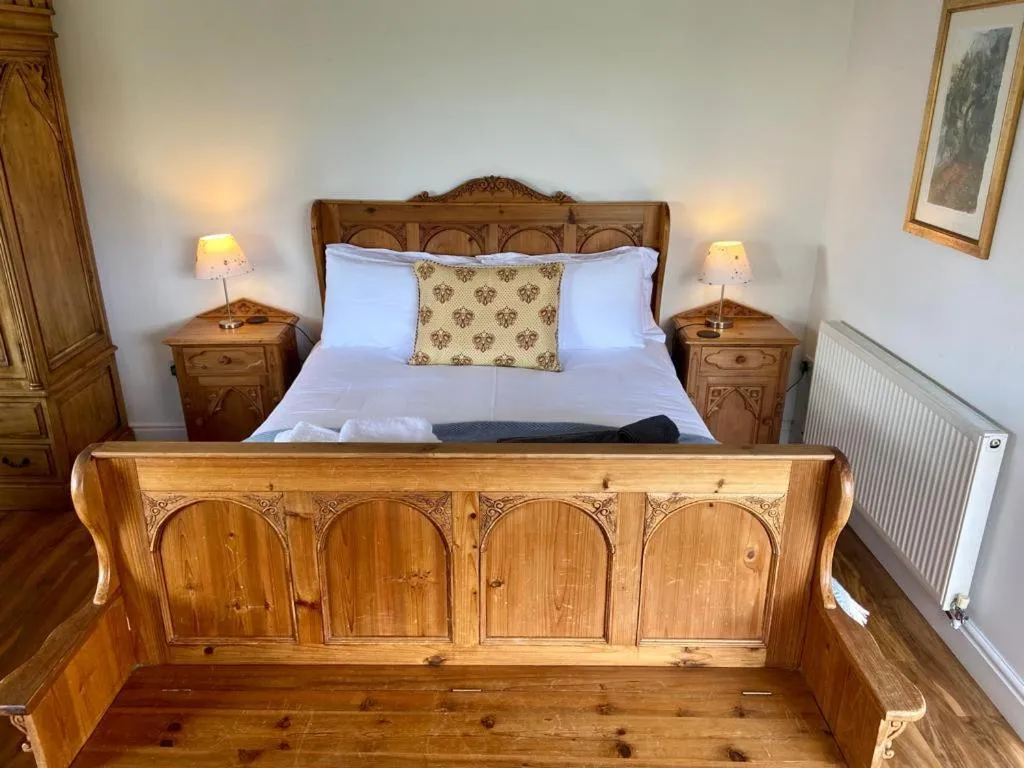 Bed in Jabajak Vineyard Restaurant & Rooms