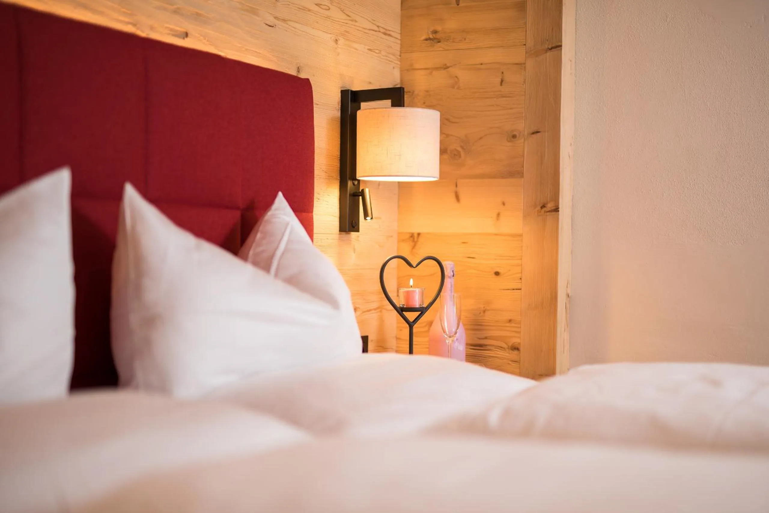 Decorative detail, Bed in Hotel Augarten