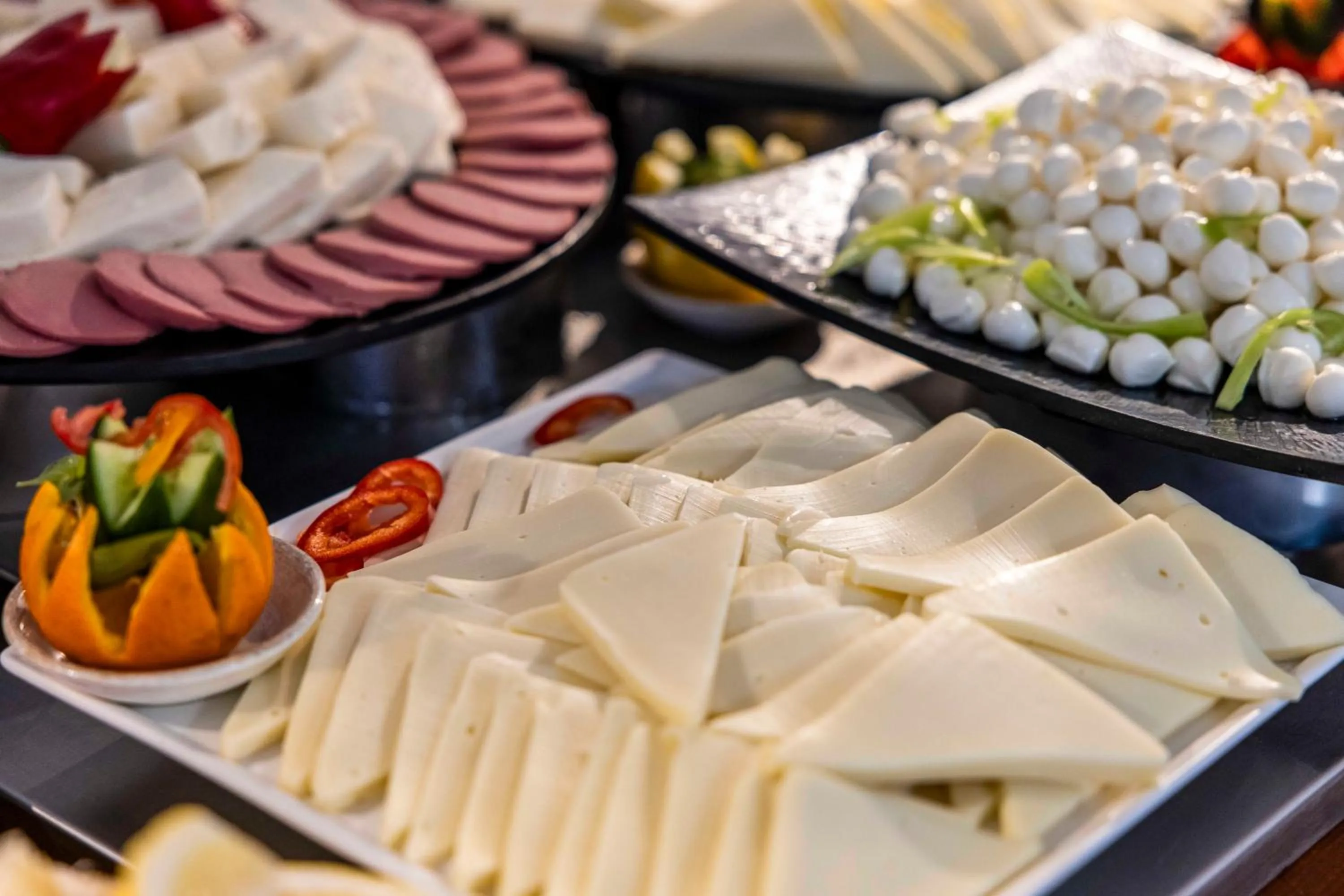 Buffet breakfast in Costa Maya Bodrum