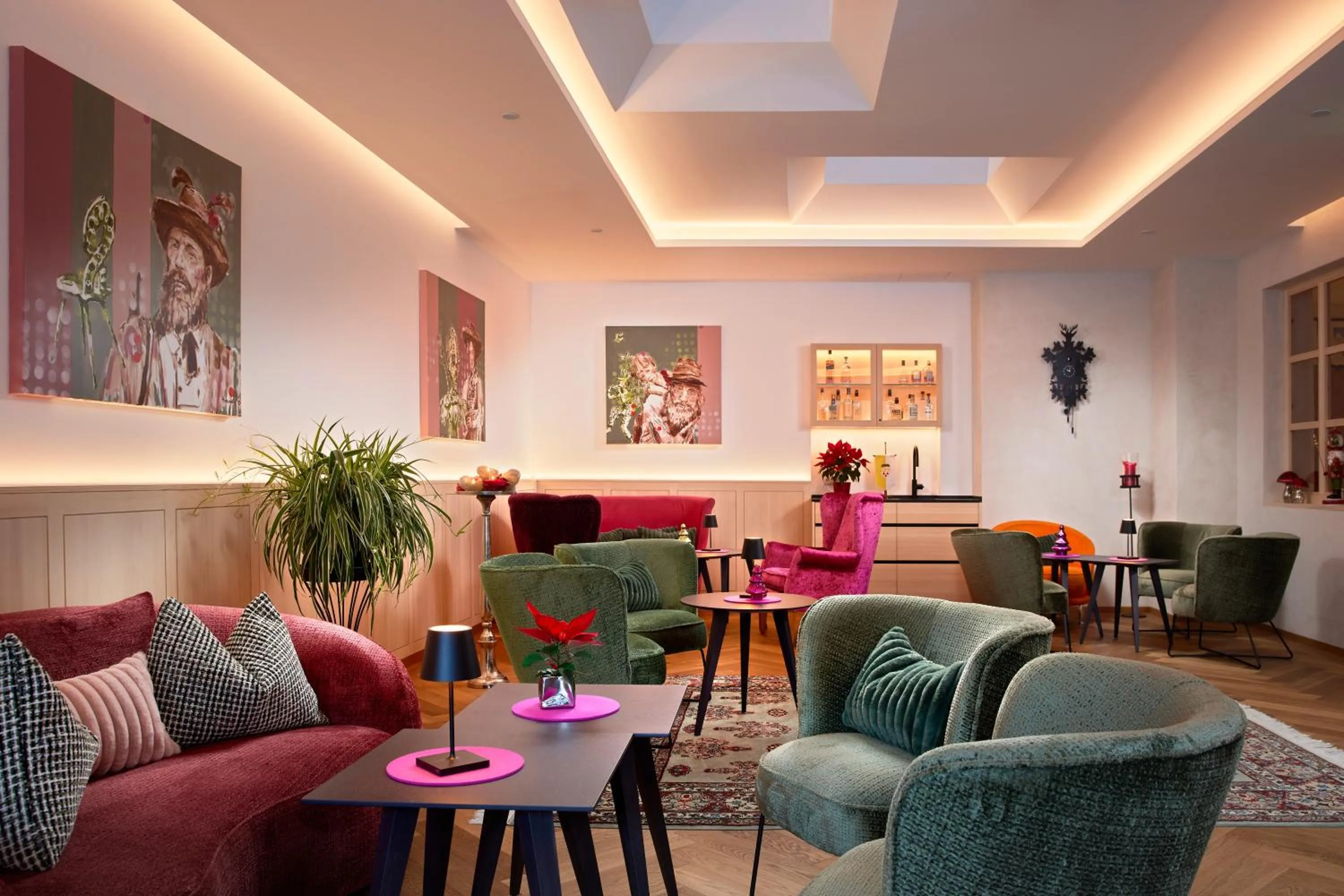 Living room in Der Waldhof - Unique - A hidden gem