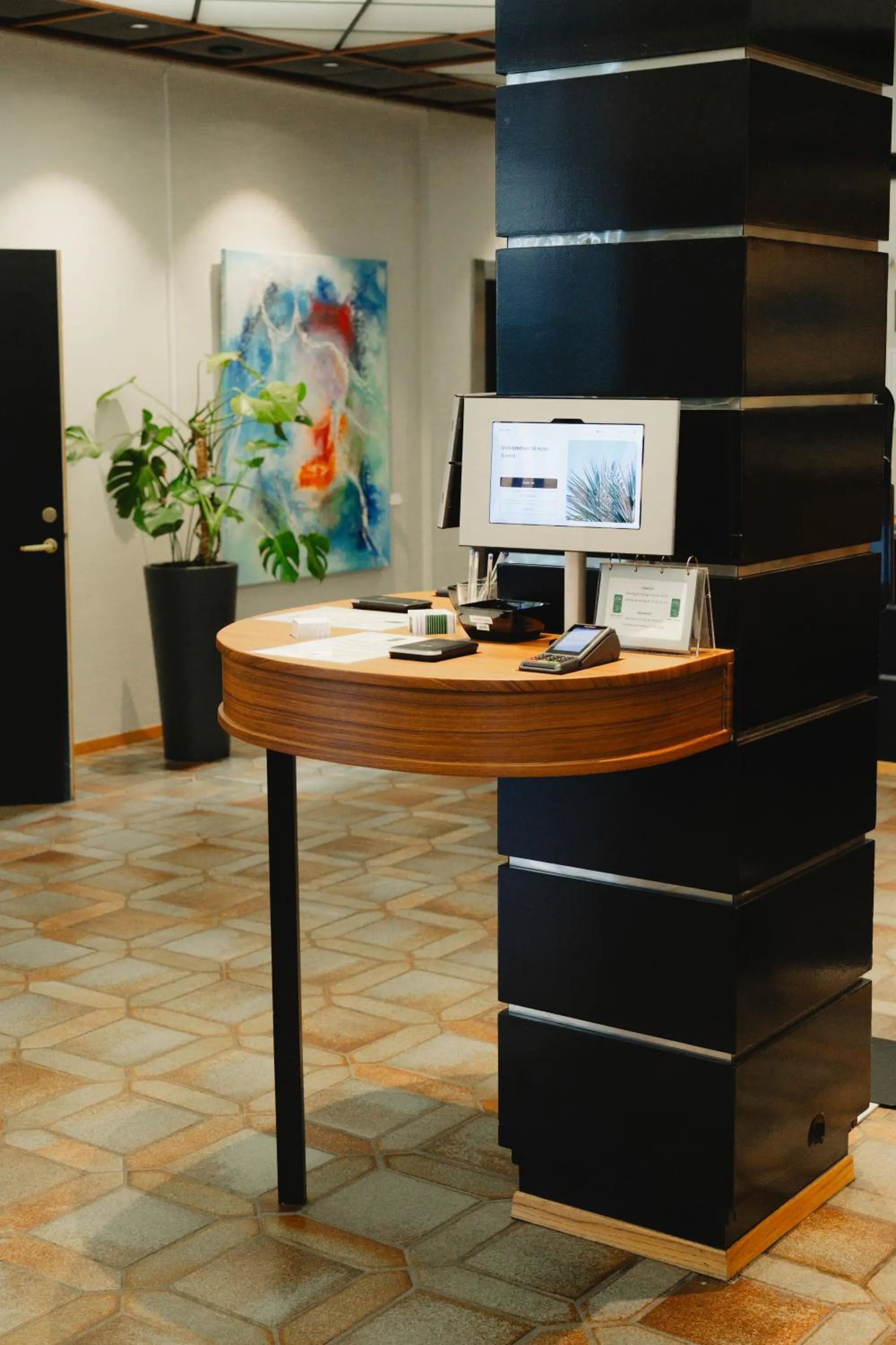 Lobby or reception in Hotel Sverre