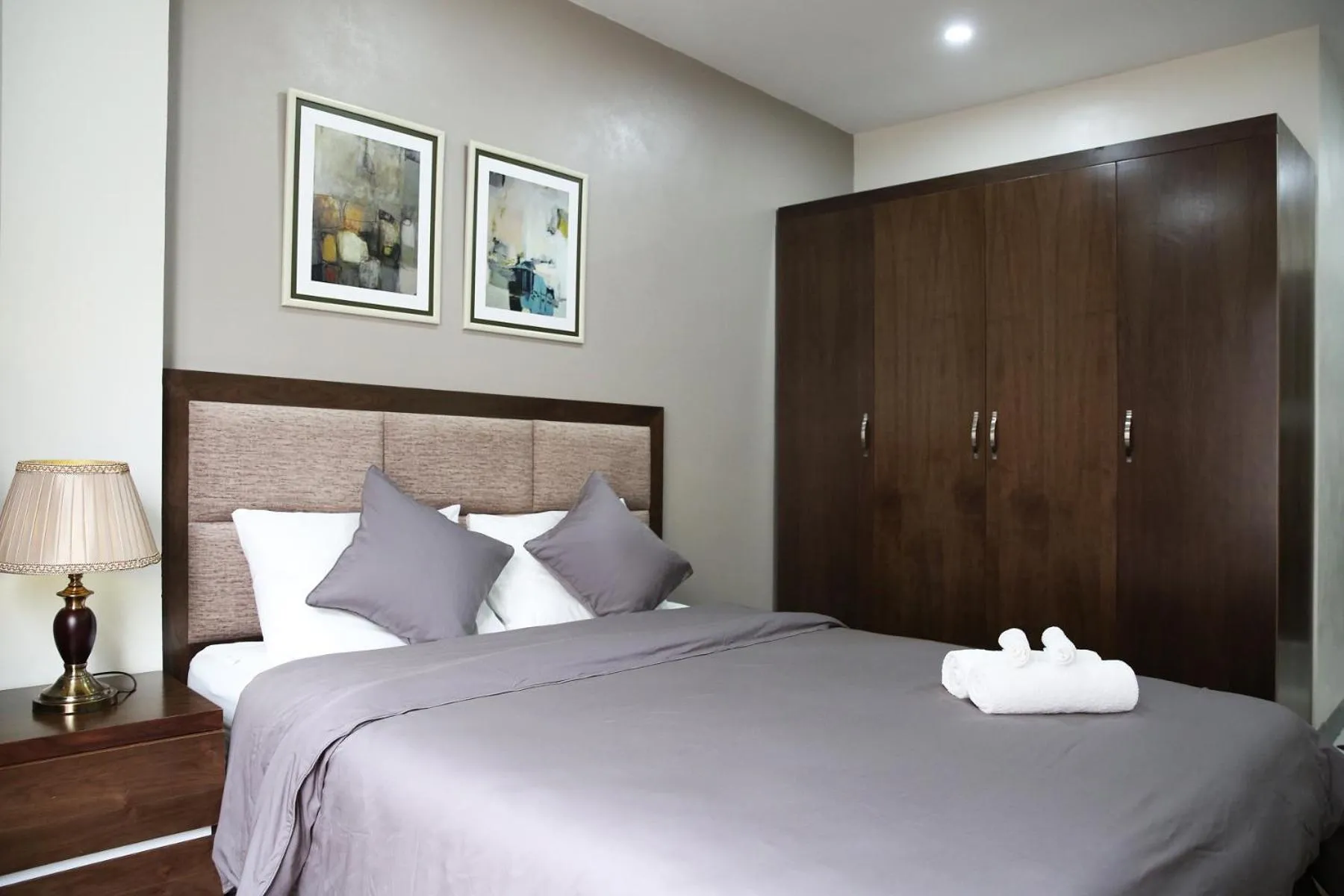Bed in ISTAY Hotel Apartment 5