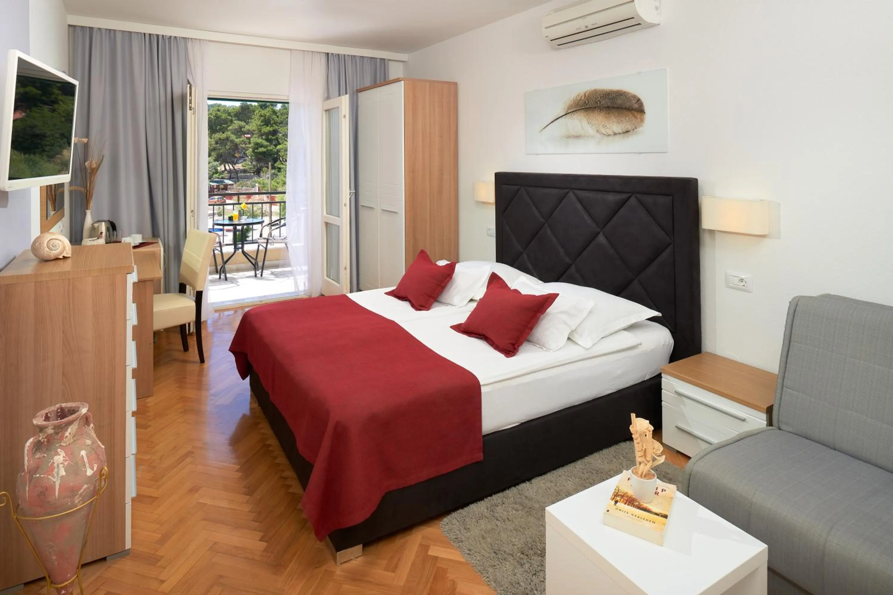 Bed in Hotel Fortuna