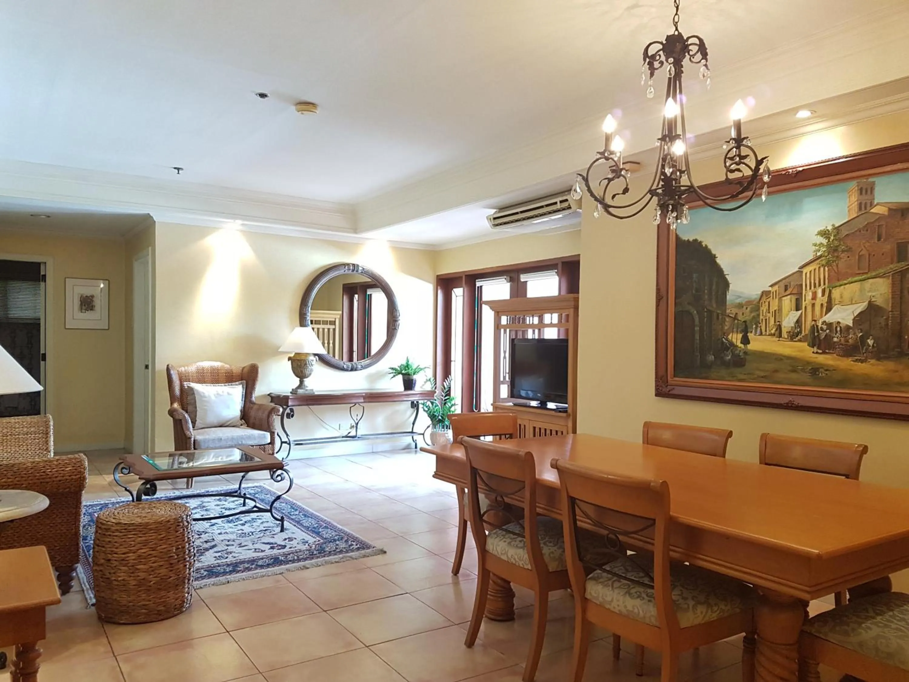 Dining area in Sophia Suites Residence Hotel