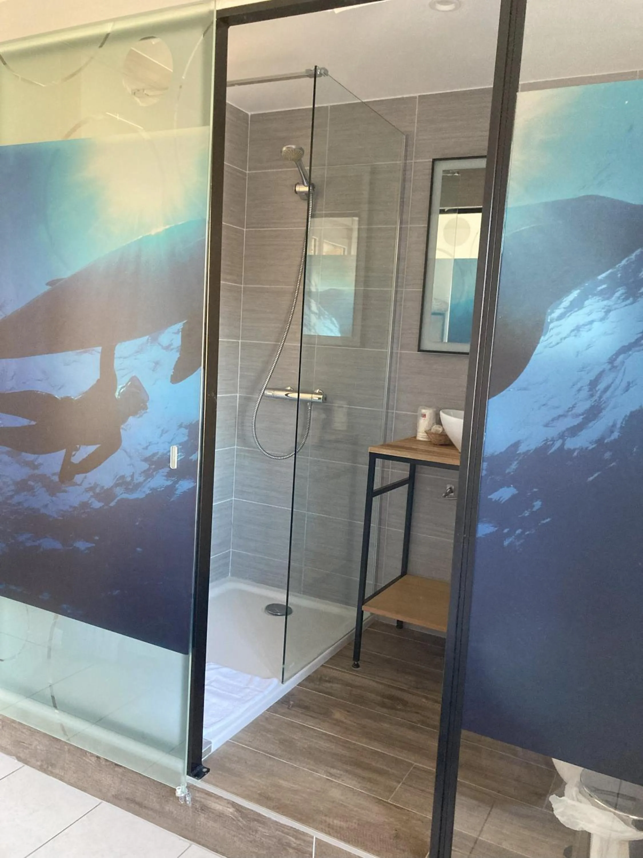 Bathroom in Hôtel Le Gambetta