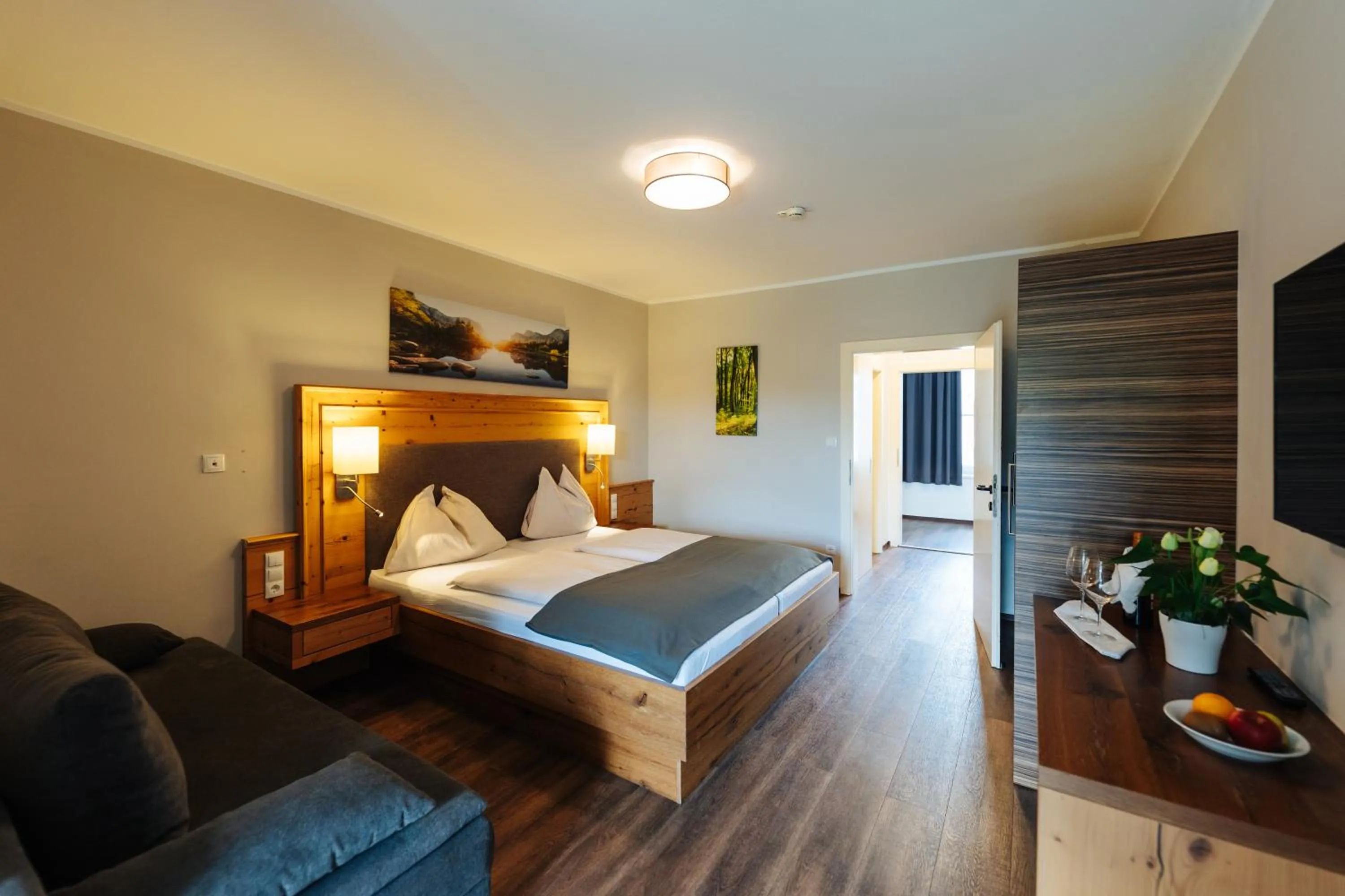 Photo of the whole room, Bed in Familienhotel Trebesingerhof