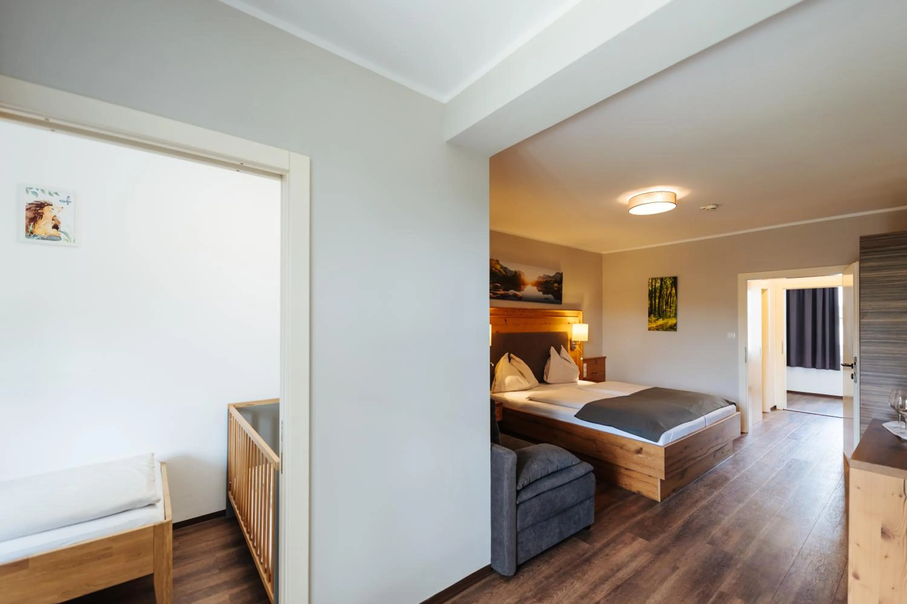 Photo of the whole room, Bed in Familienhotel Trebesingerhof