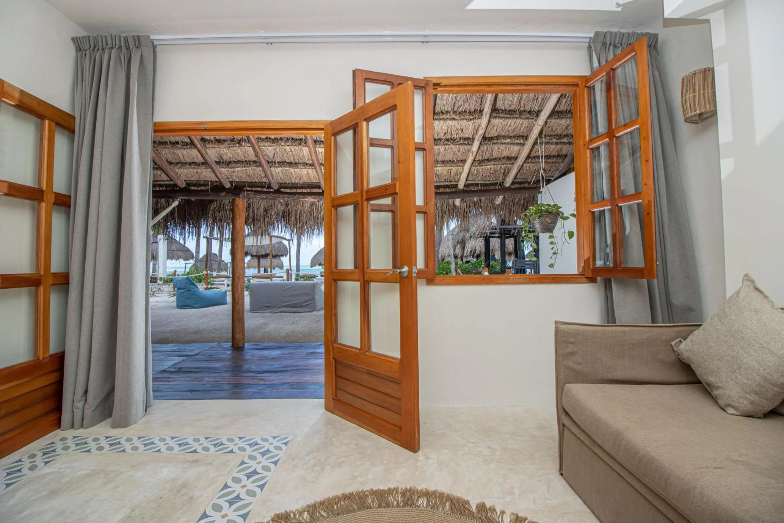 Balcony/Terrace in Amaite Holbox - Oceanfront Hotel
