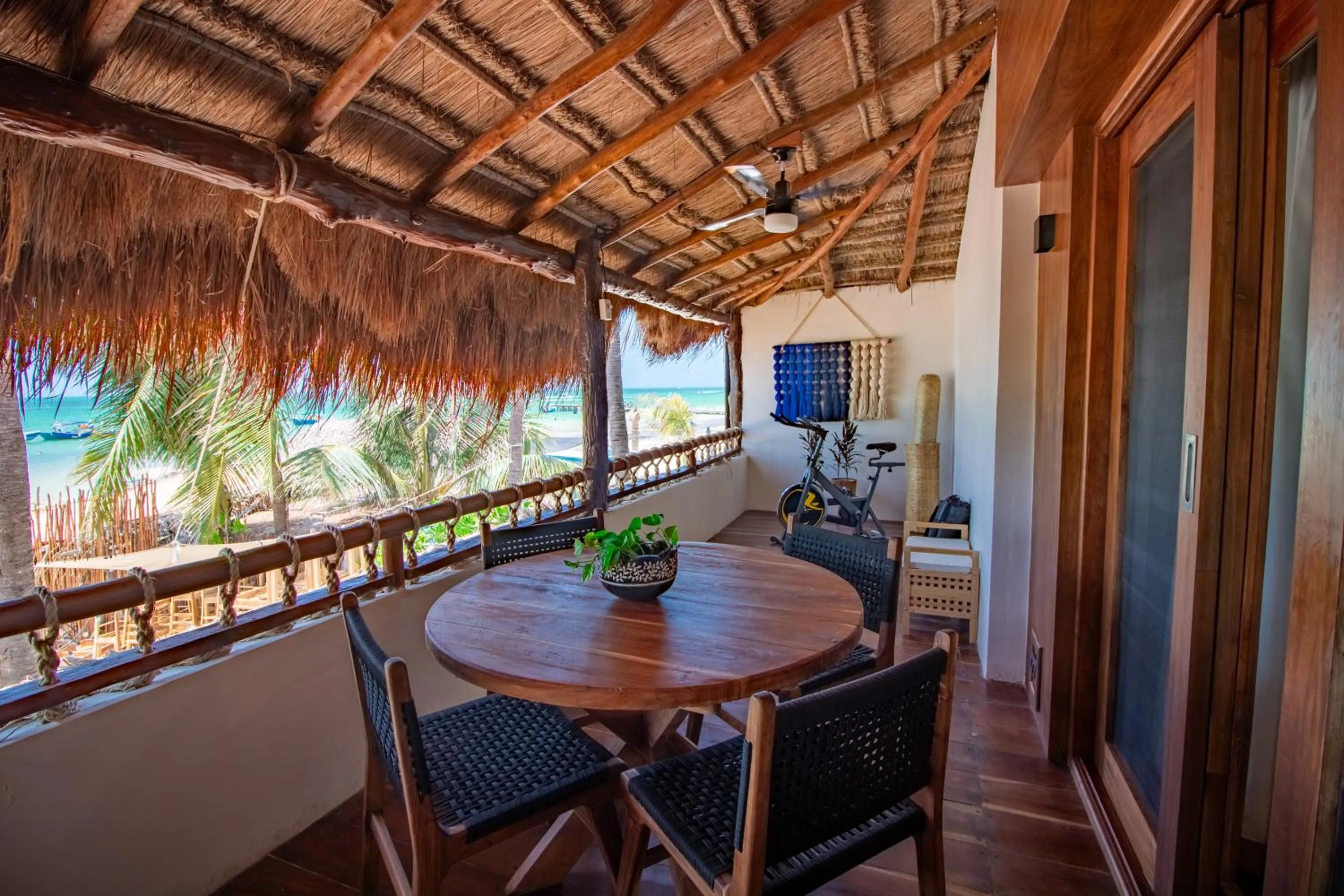 Balcony/Terrace in Amaite Holbox - Oceanfront Hotel