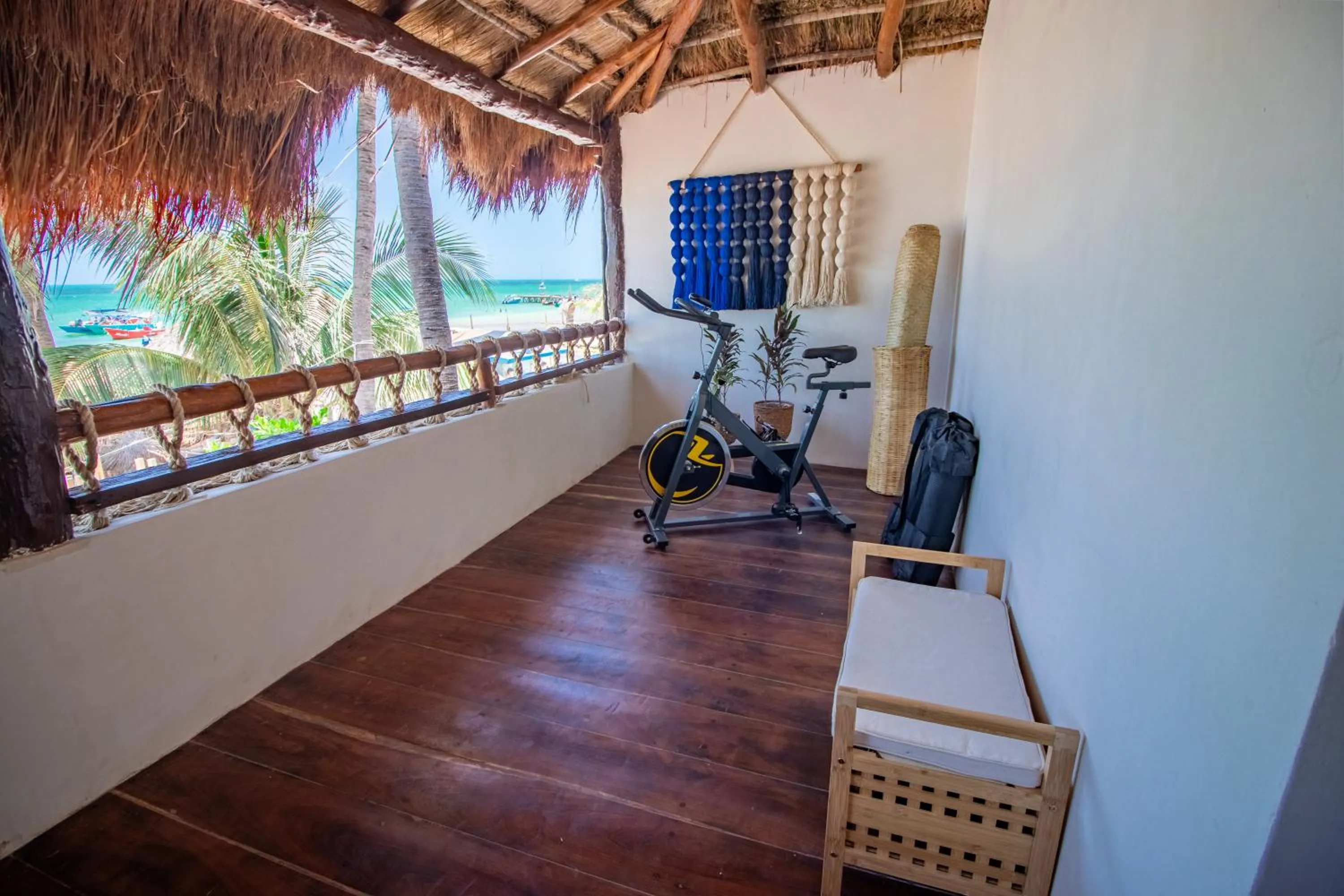 Balcony/Terrace in Amaite Holbox - Oceanfront Hotel
