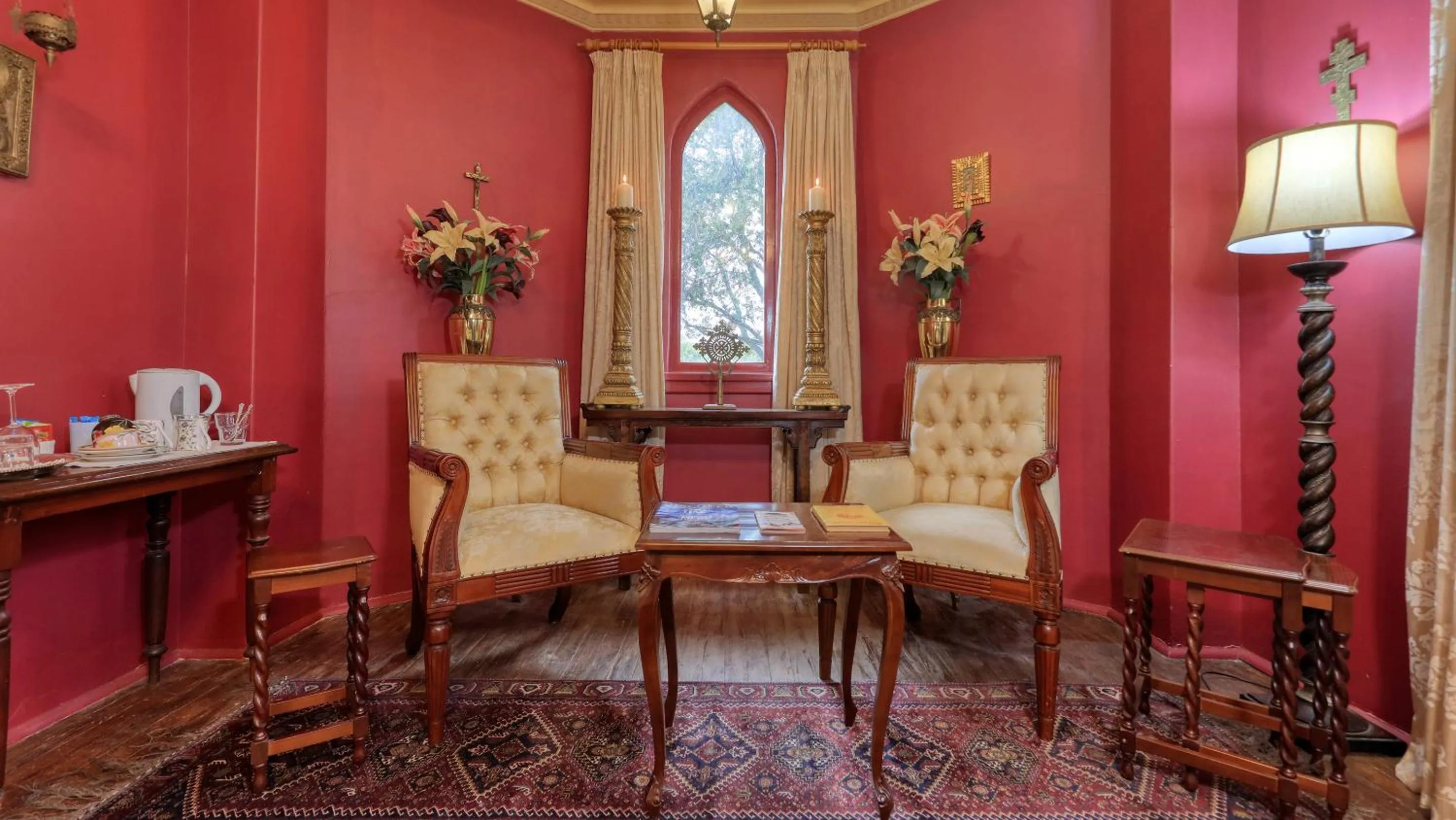 Coffee/tea facilities in Grenfell Hall