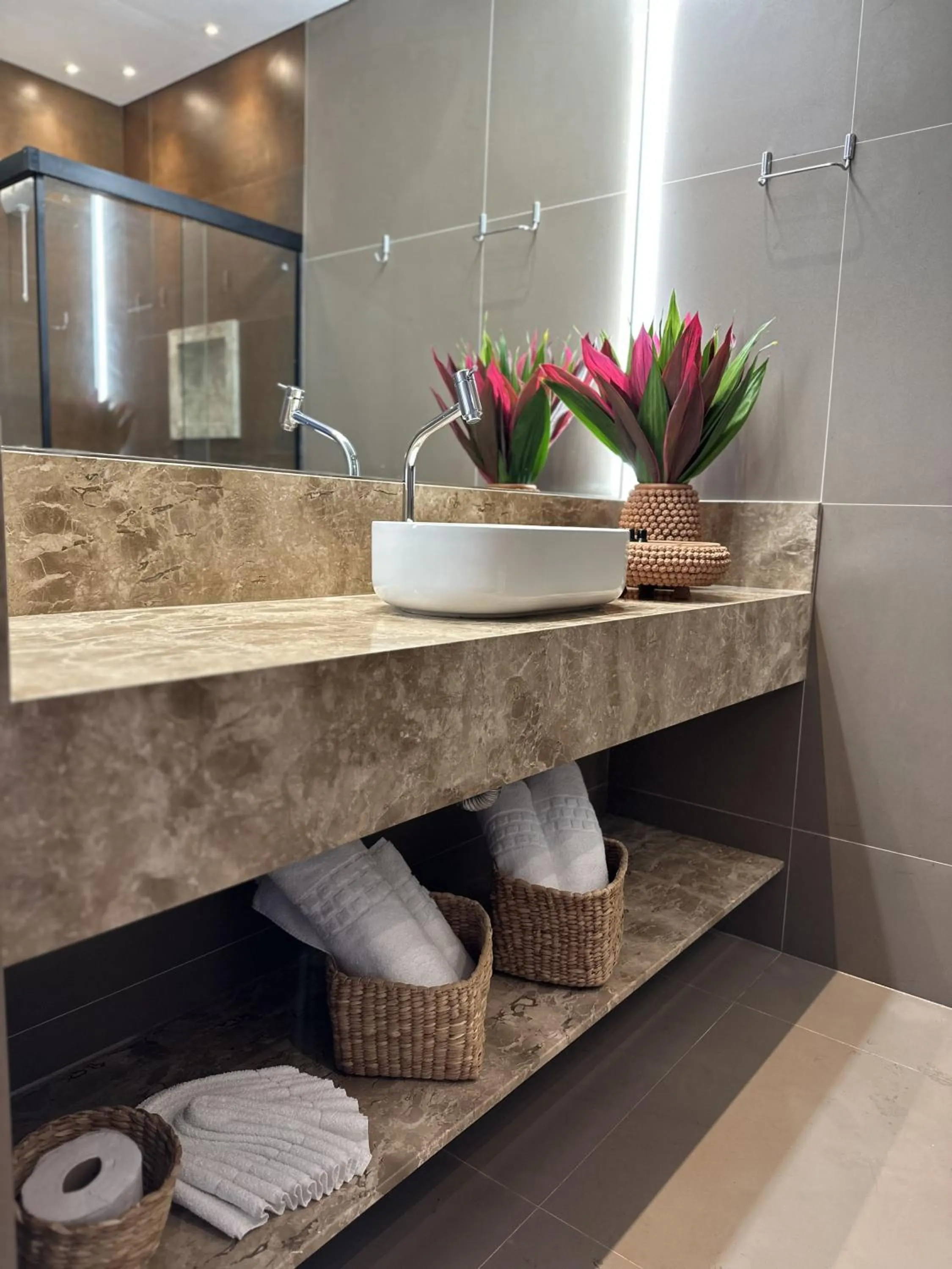 Bathroom in Hotel da Pipa