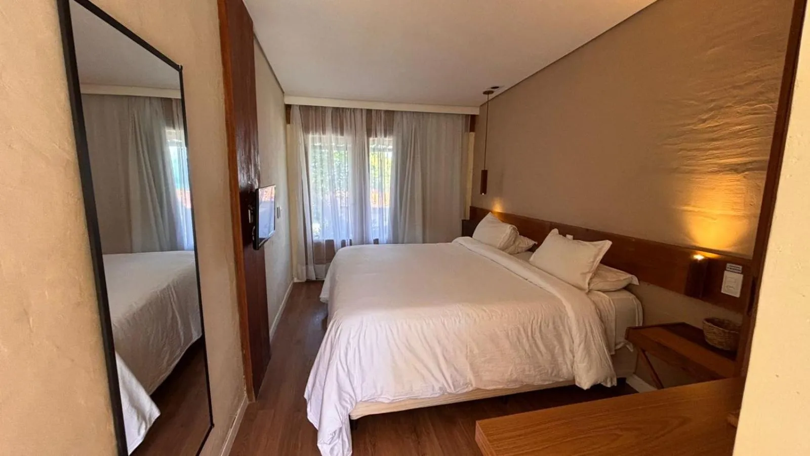 Bed in Hotel da Pipa