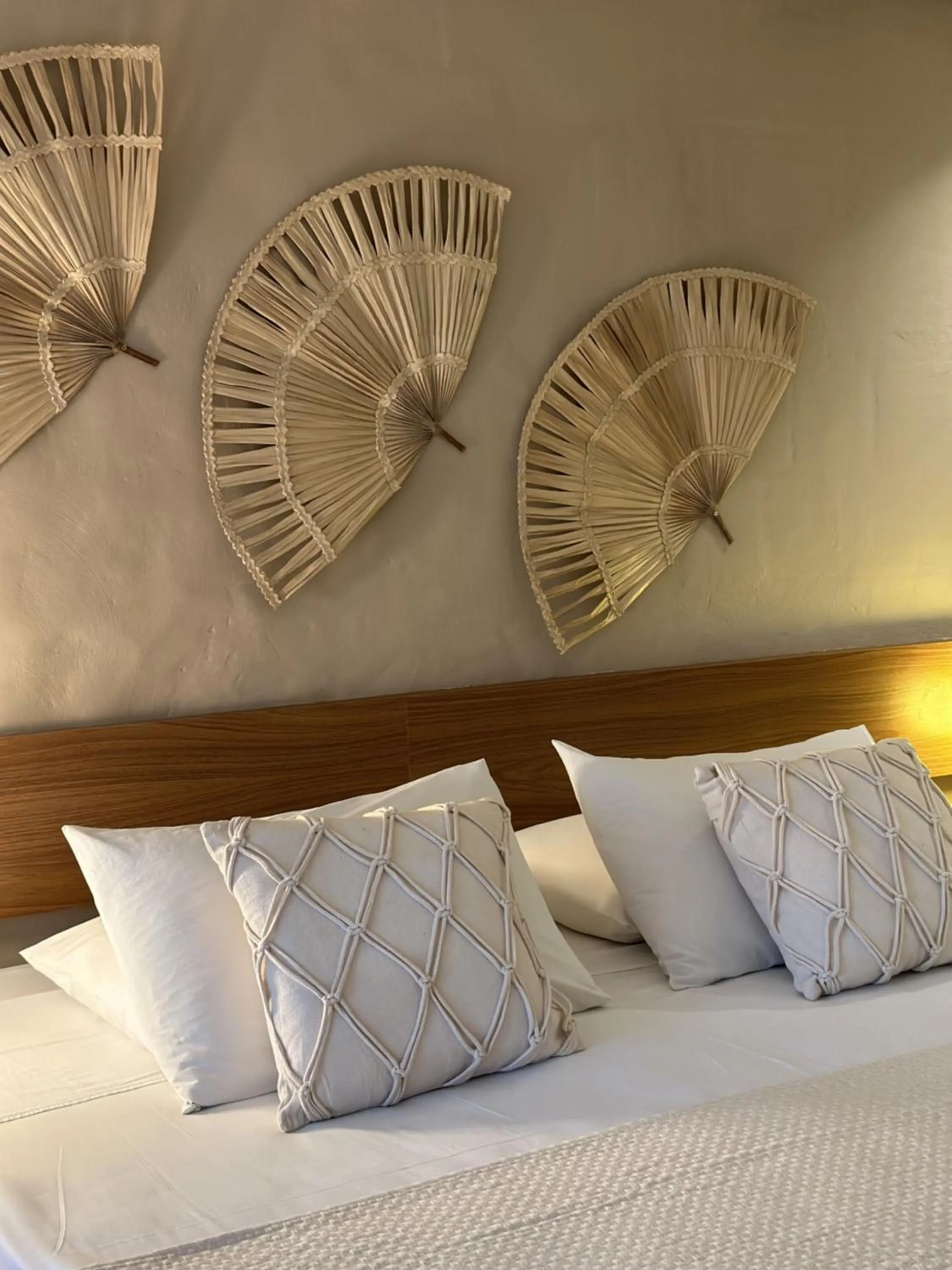 Decorative detail, Bed in Hotel da Pipa