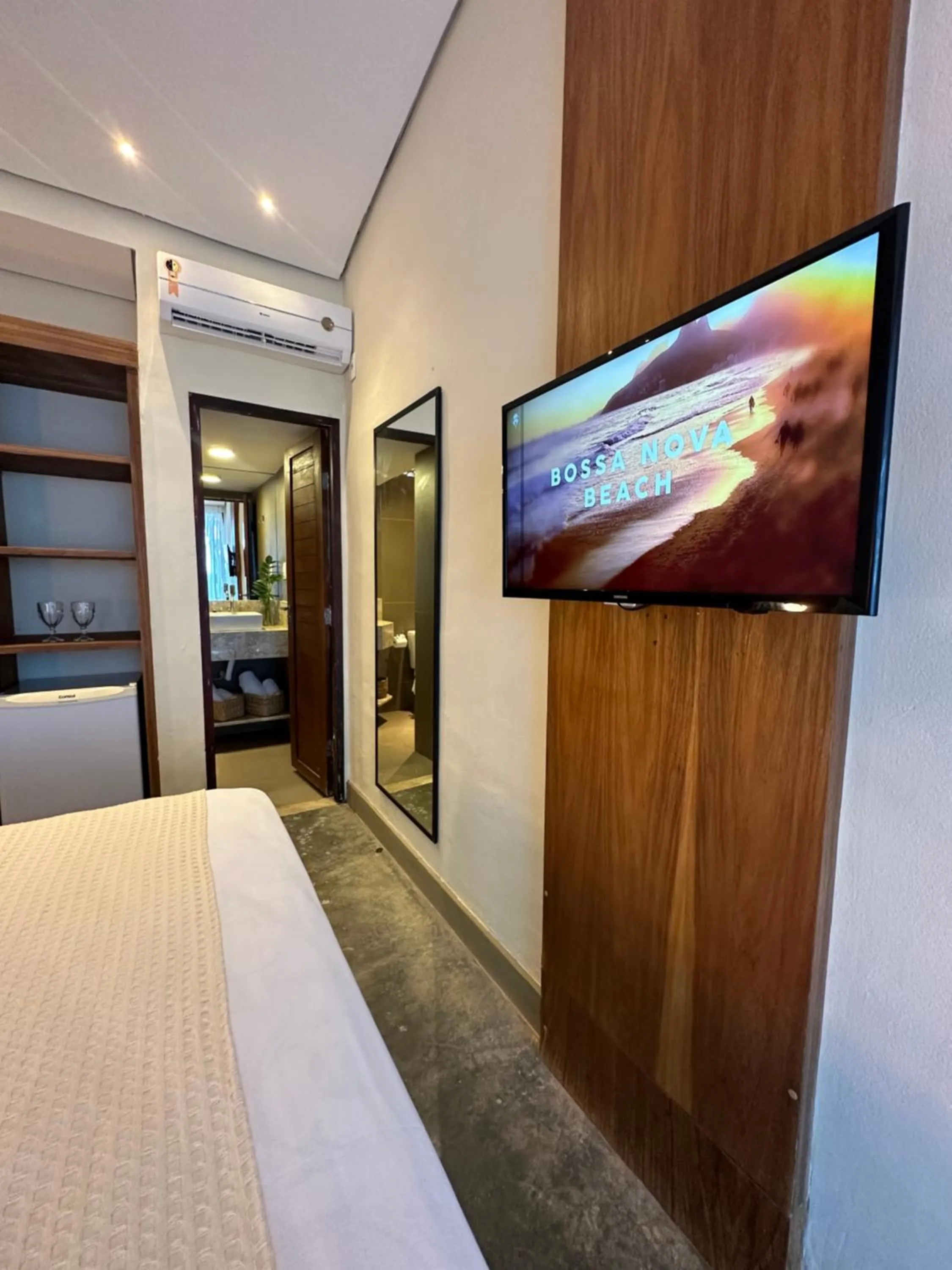 Bedroom, Bed in Hotel da Pipa