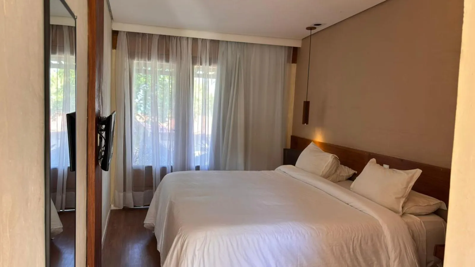 Bed in Hotel da Pipa