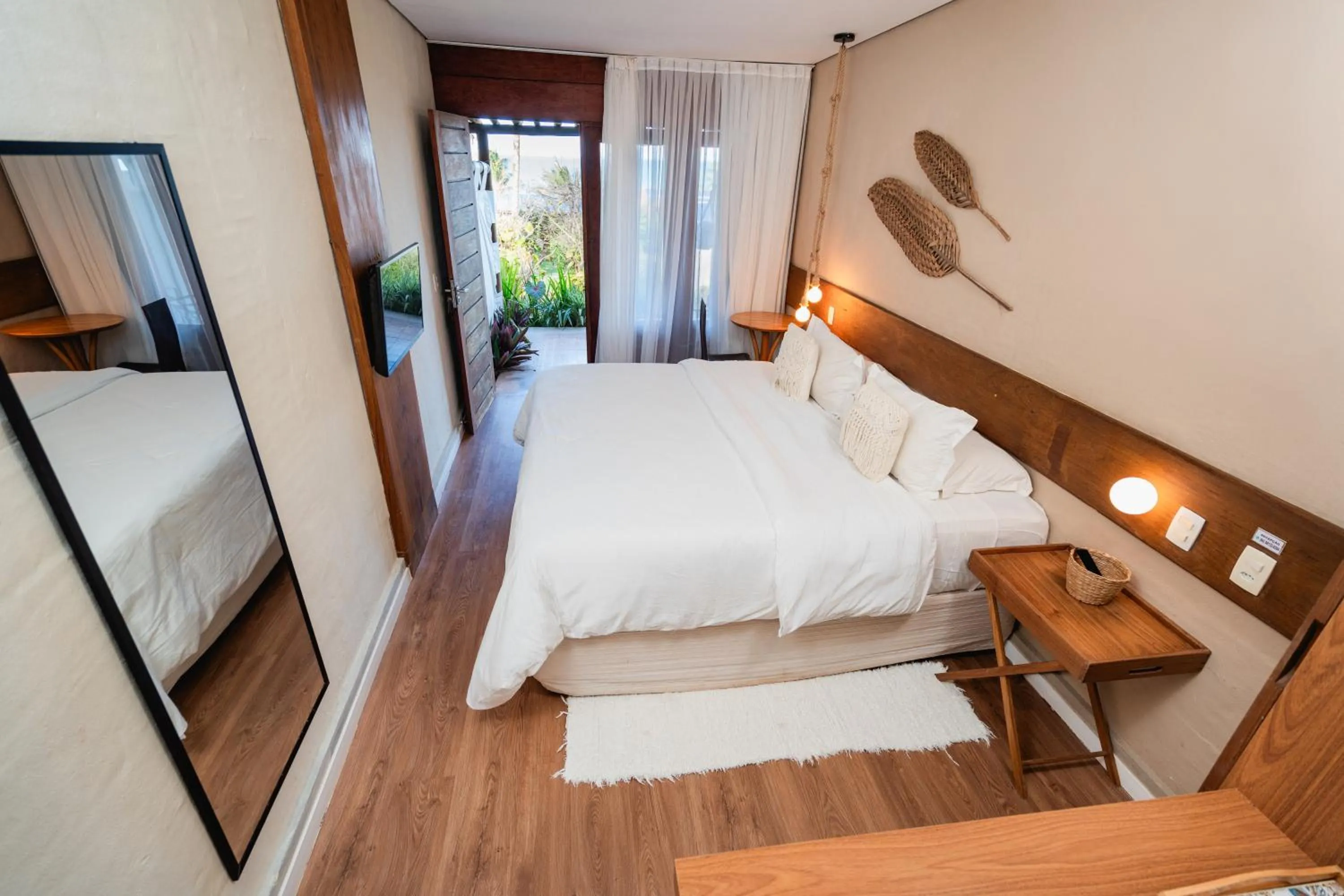 Bed in Hotel da Pipa