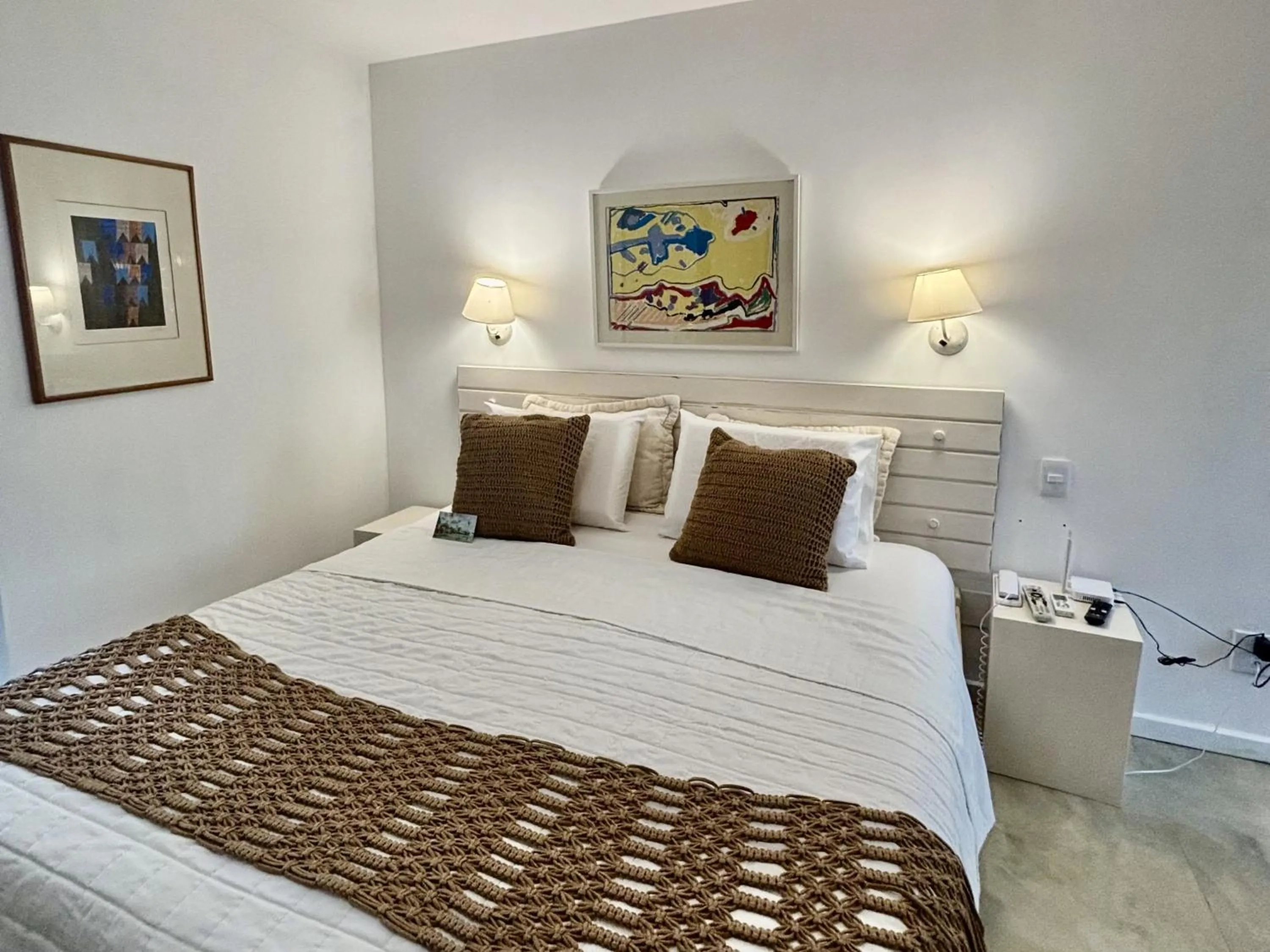 Bed in Hotel Pousada Pitinga