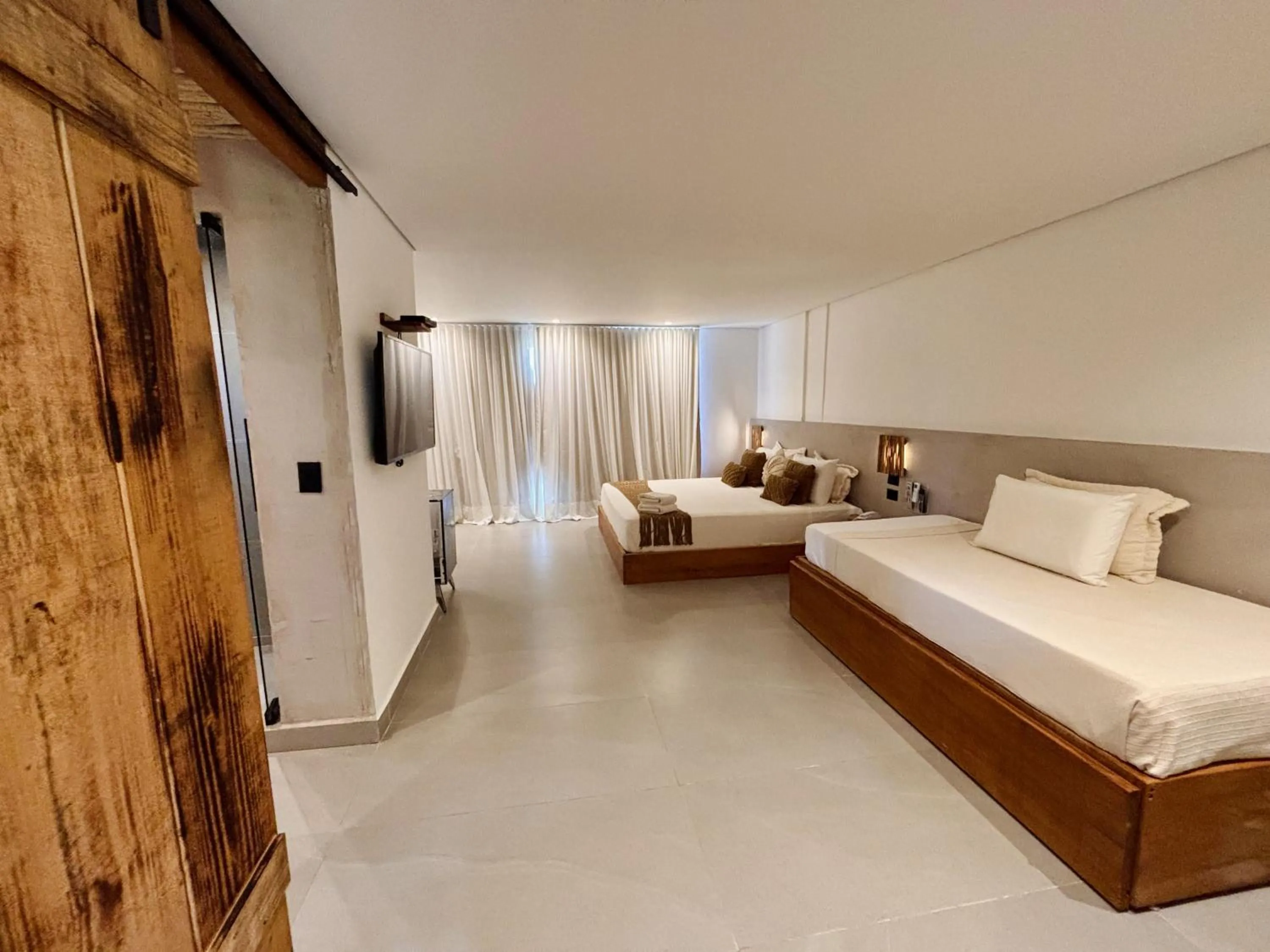 Bed in Hotel Pousada Pitinga