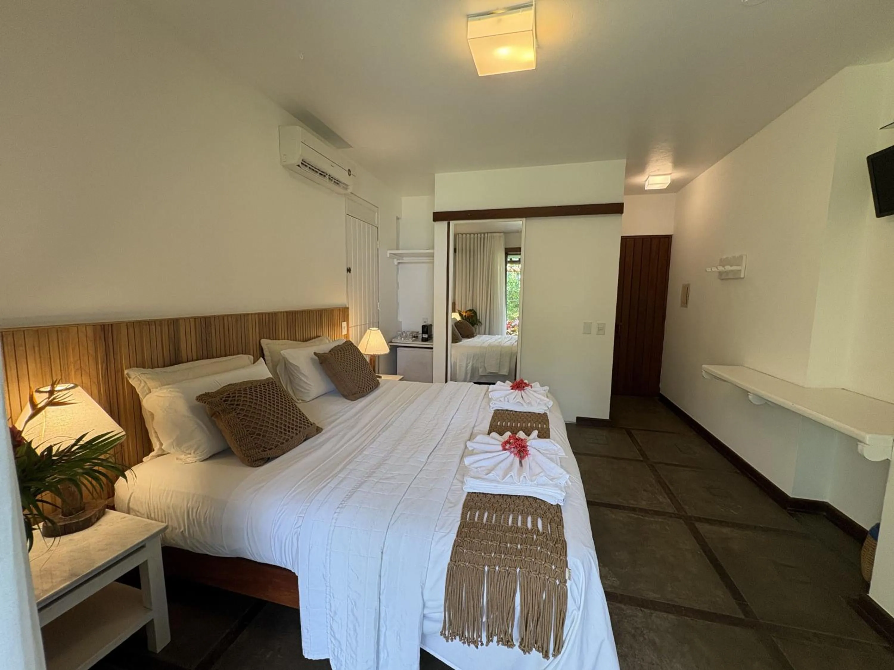 Bed in Hotel Pousada Pitinga