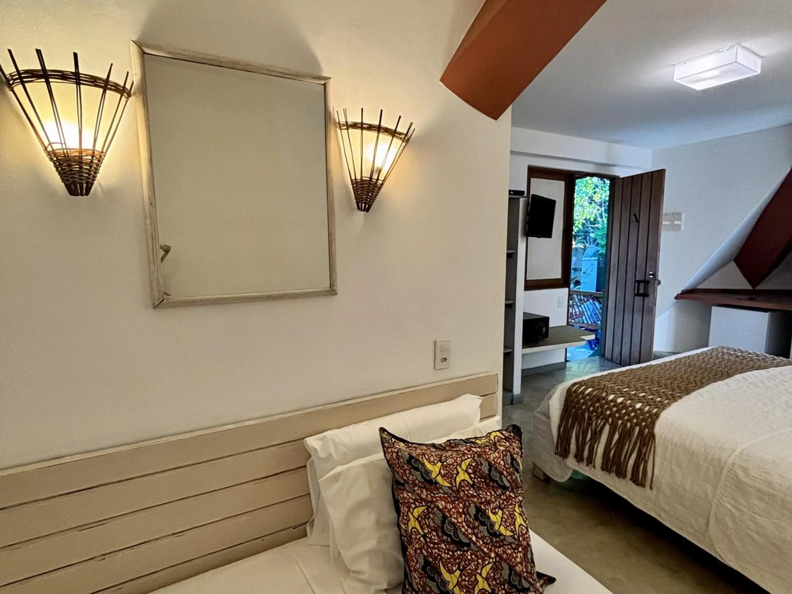 Bed in Hotel Pousada Pitinga