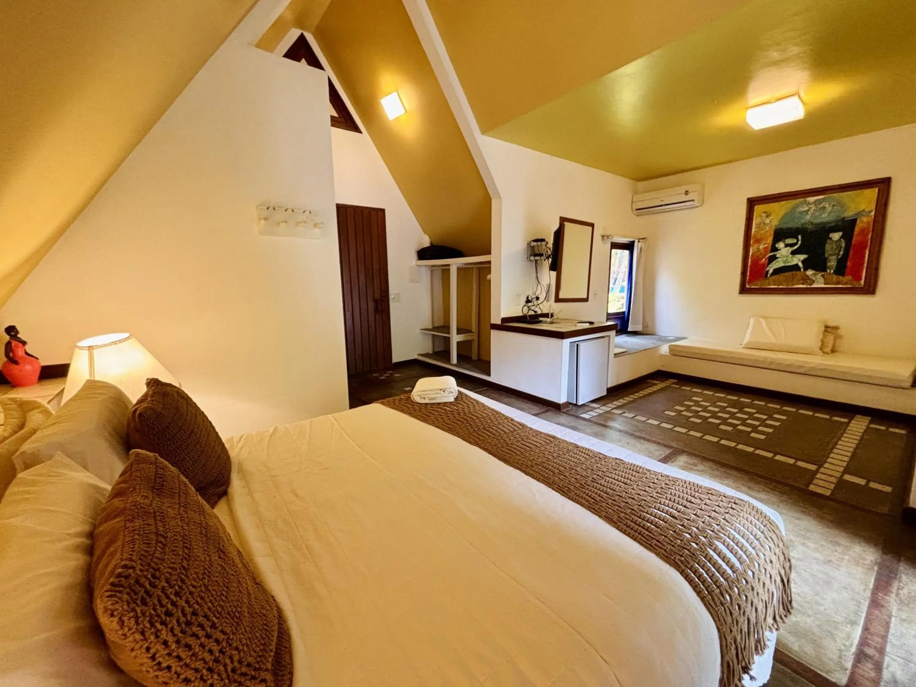 Bed in Hotel Pousada Pitinga