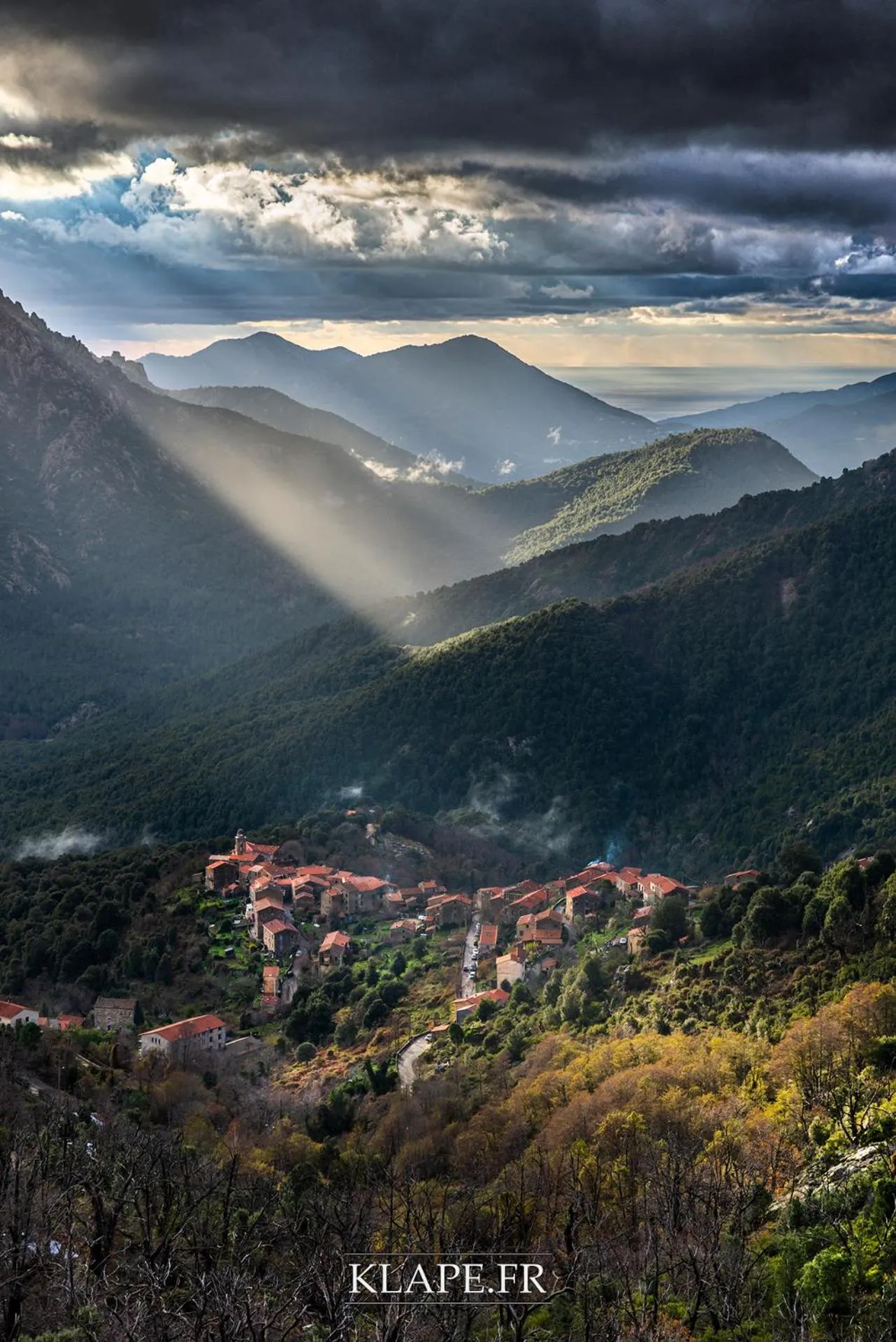 Natural landscape in Auberge des Deux Sorru