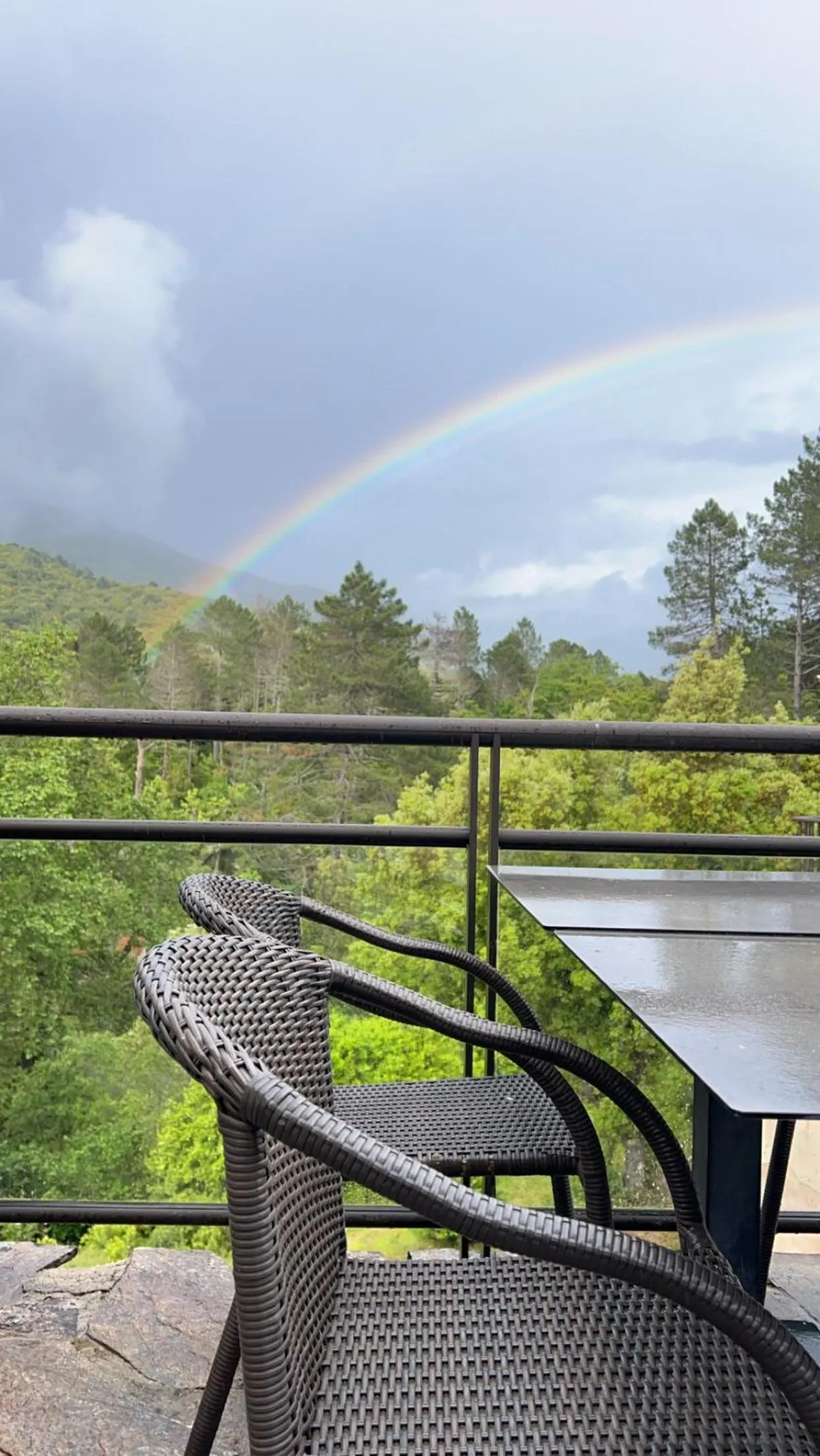 Patio in Auberge des Deux Sorru